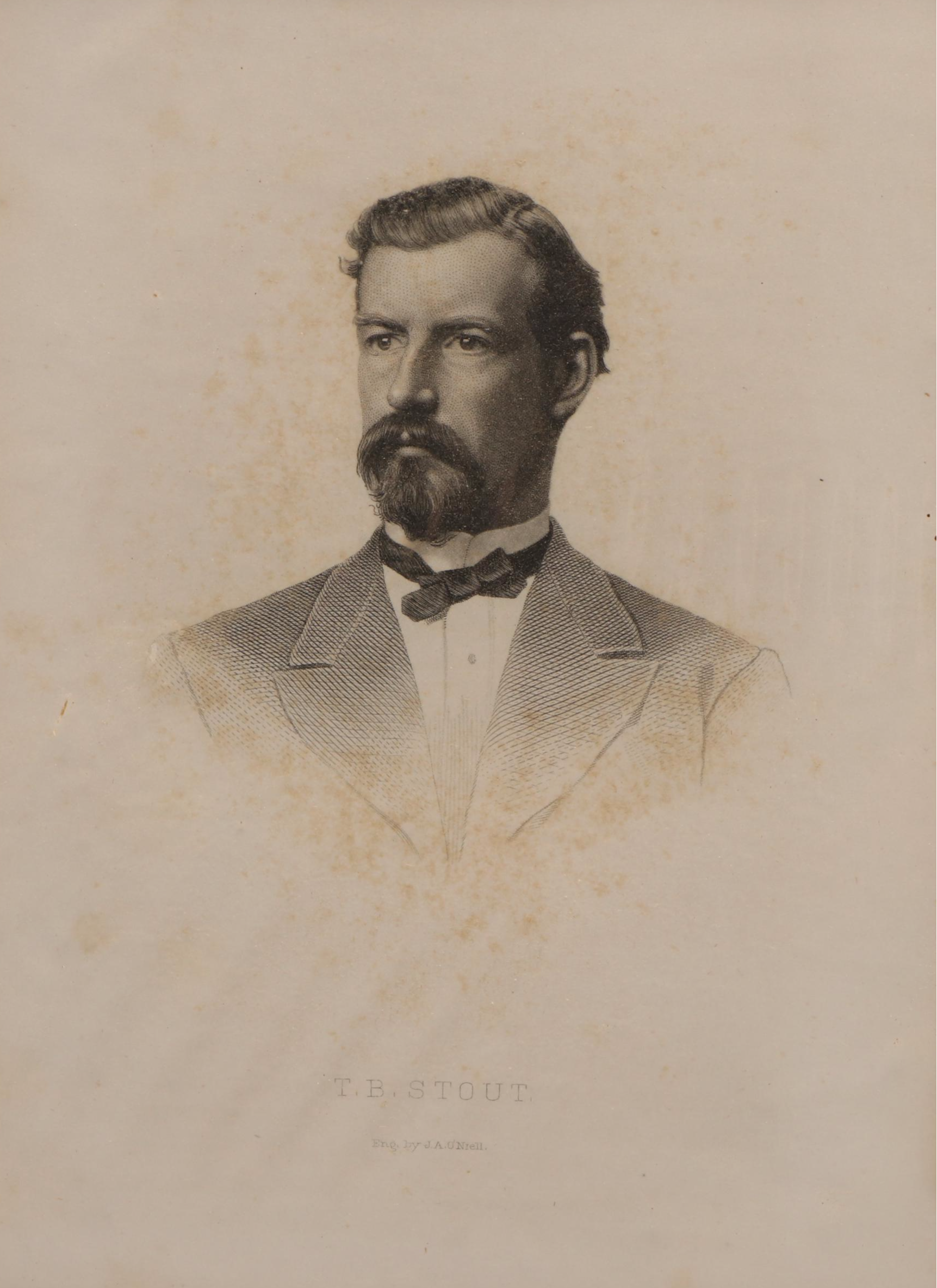 Portrait Engraving After William G. Jackman with Other Antique Prints