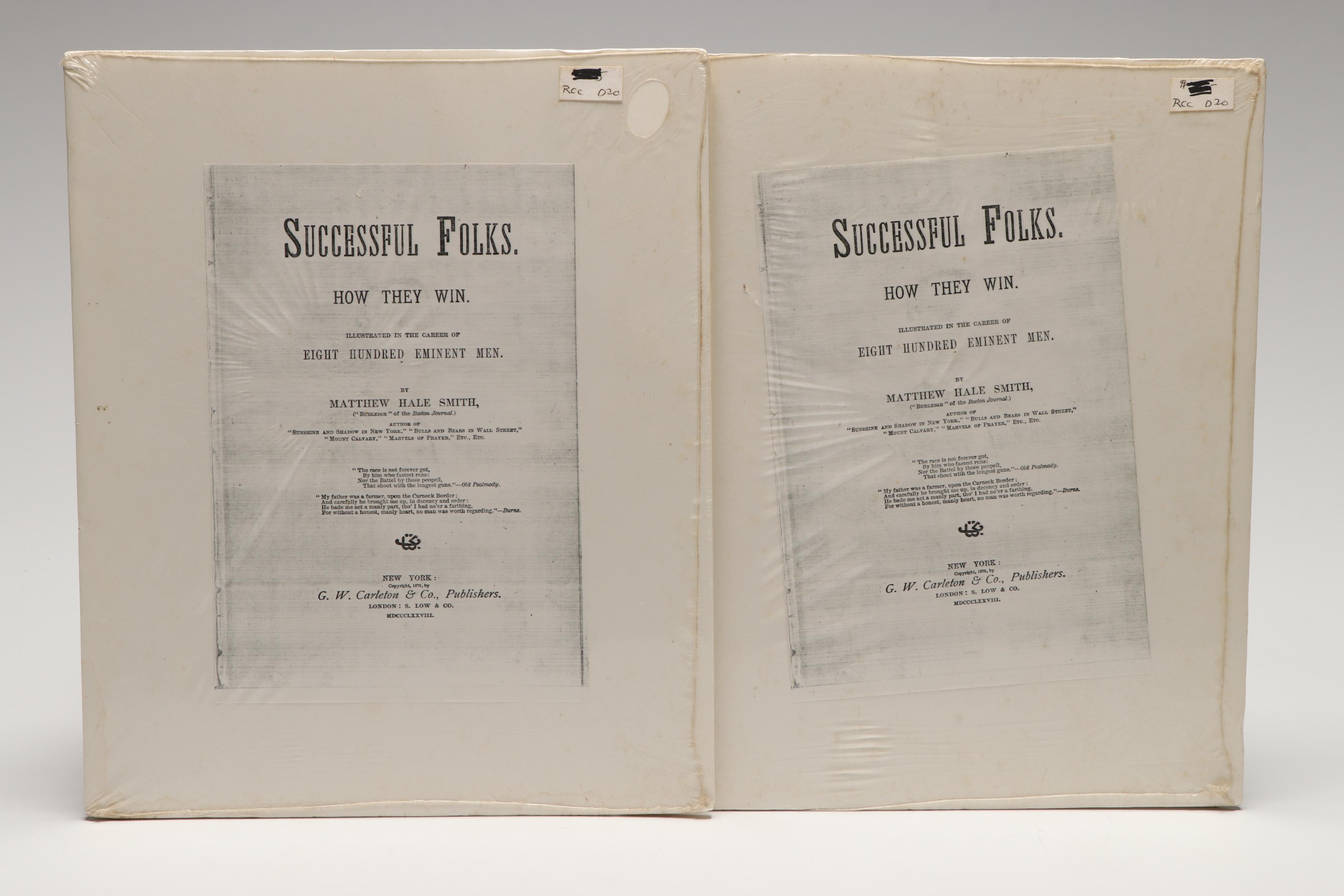 Portrait Engraving After William G. Jackman with Other Antique Prints