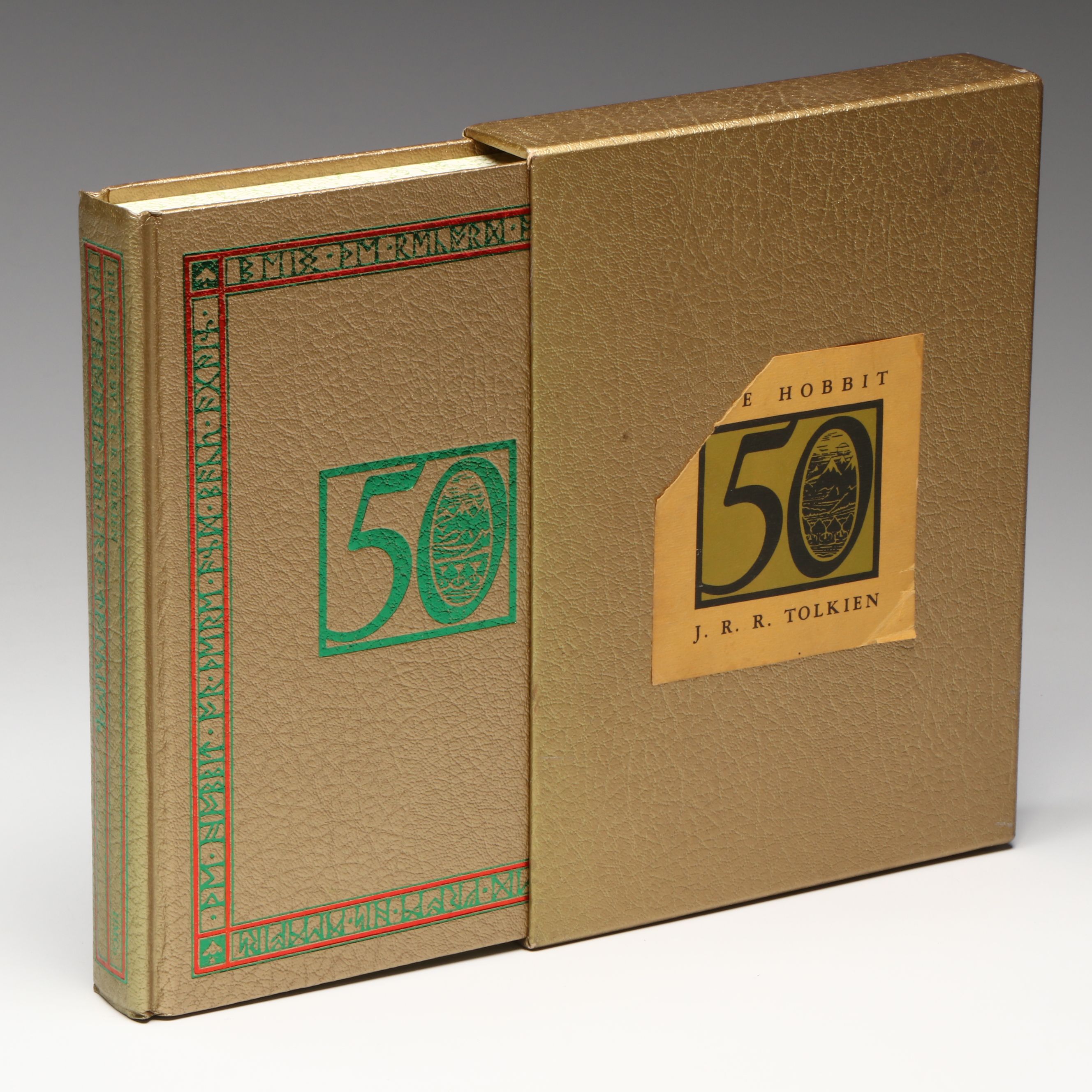 50th Anniversary Edition "The Hobbit" by J. R. R. Tolkien, 1987