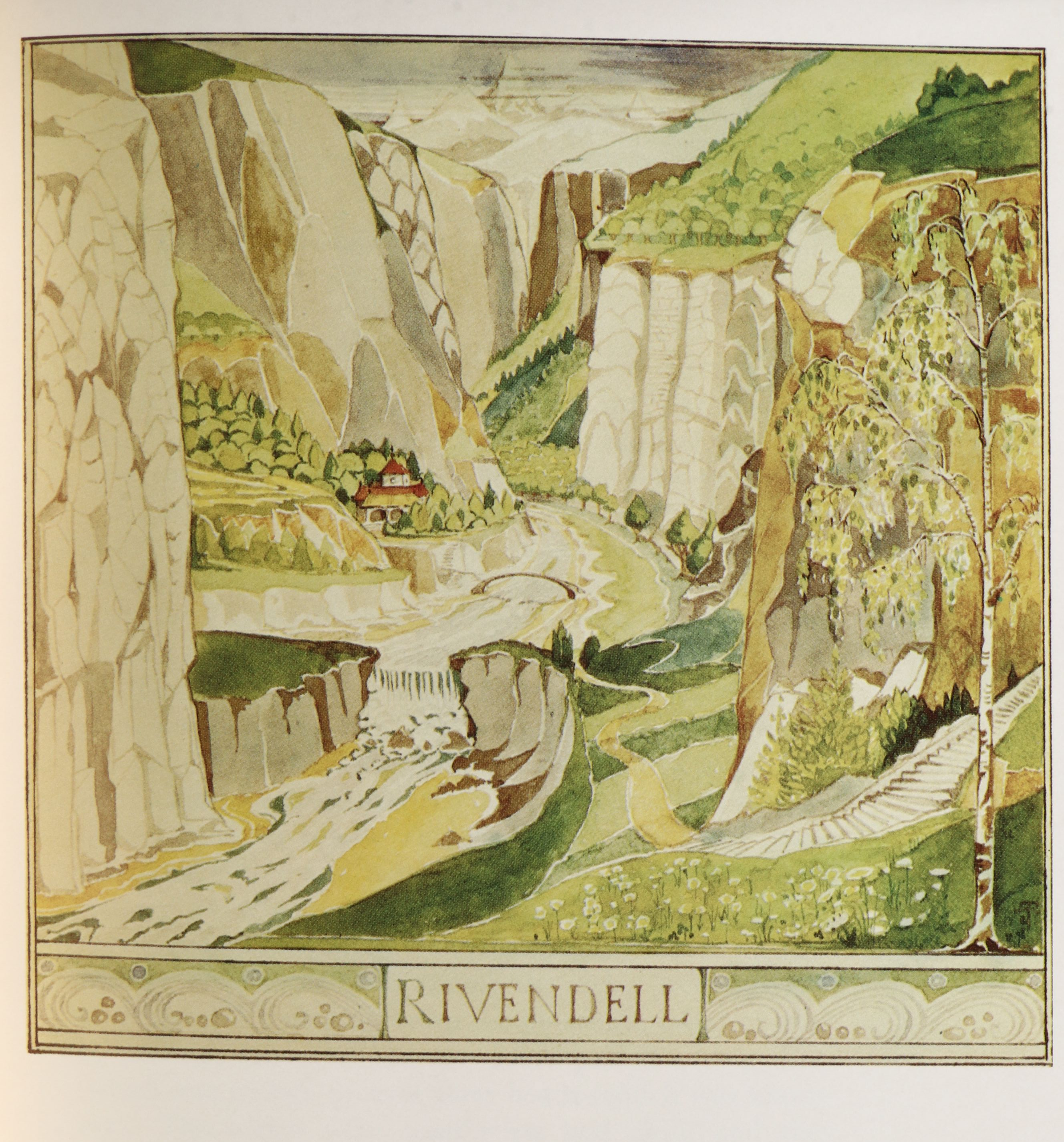 50th Anniversary Edition "The Hobbit" by J. R. R. Tolkien, 1987