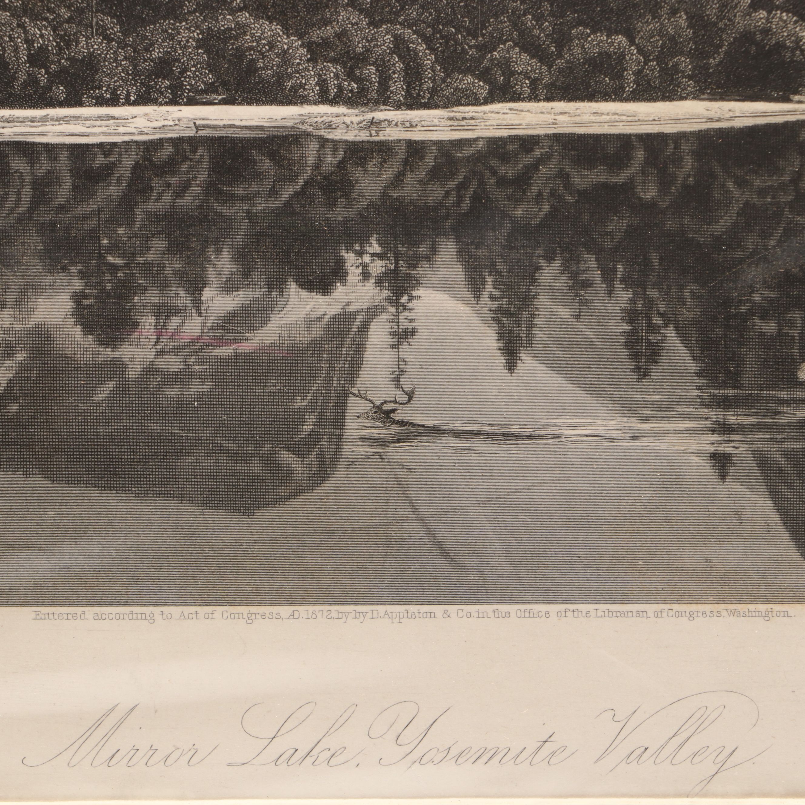 Hand-Colored Lithograph After Gustavus Sohon with Art Prints and Engraving