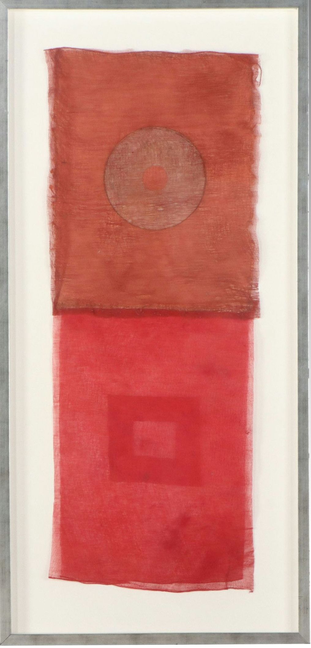 Handmade Madder-Dyed Loose Weave Fabric Panels