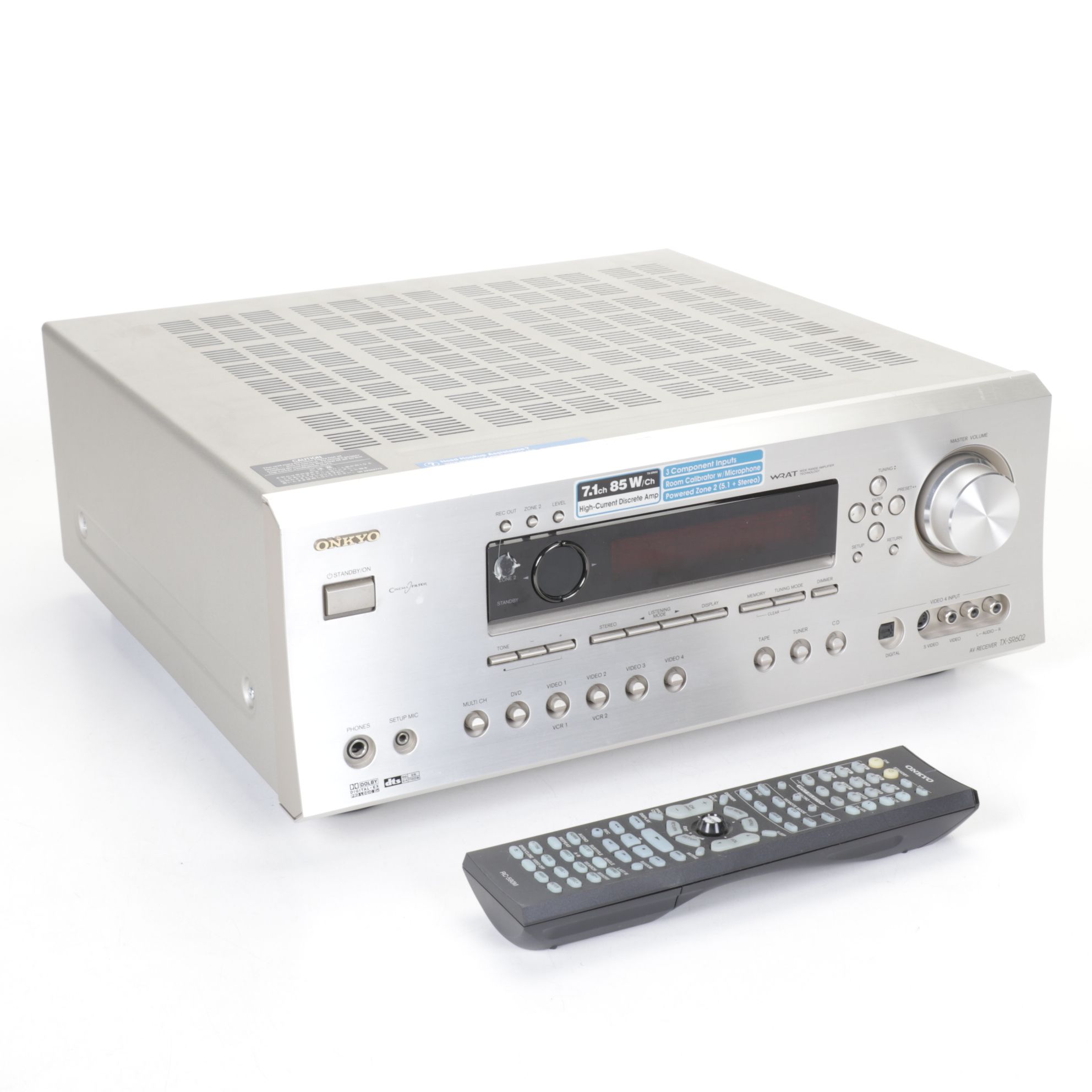 Onkyo TX-SR602 Home Theater A/V Receiver