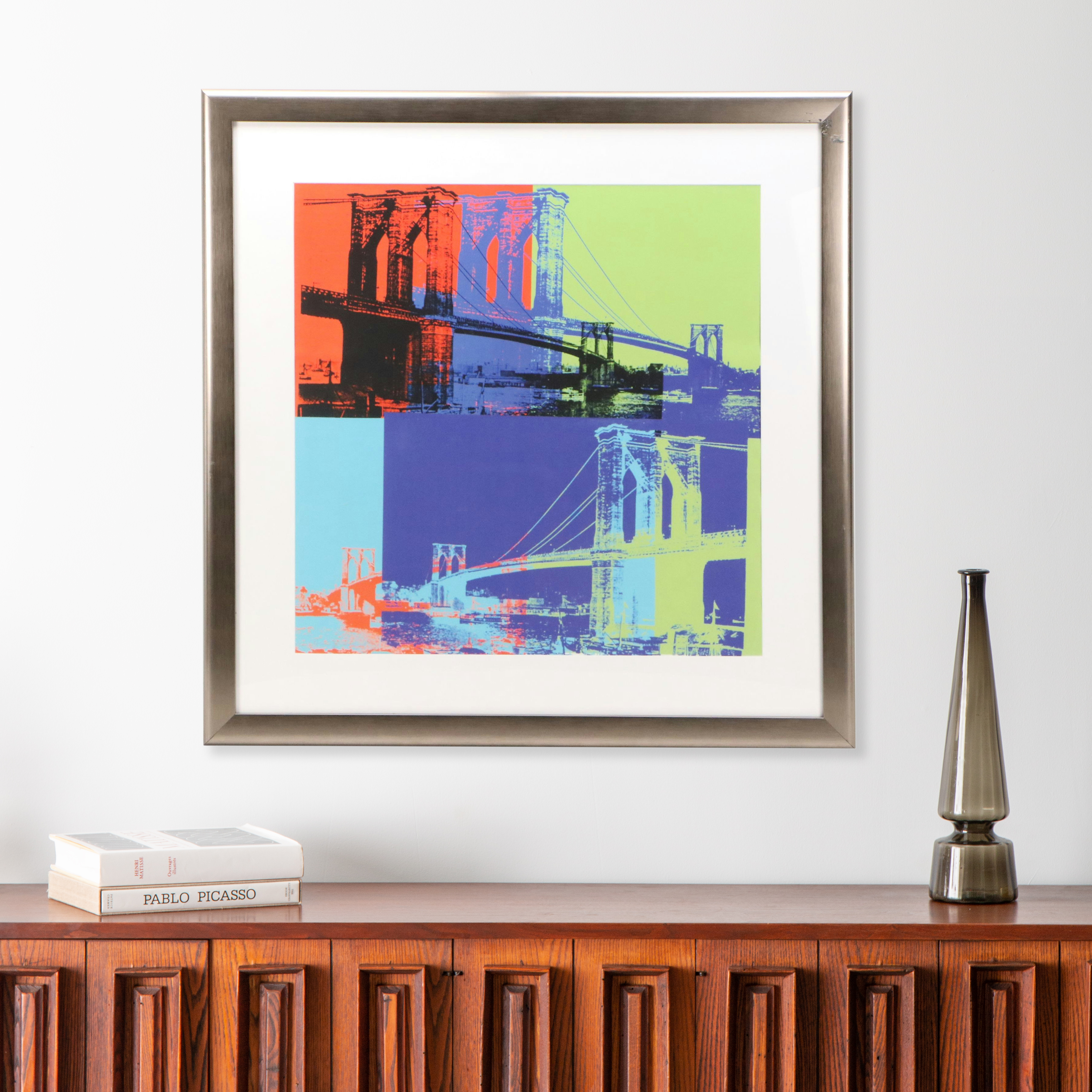 After Andy Warhol Giclée "Brooklyn Bridge"