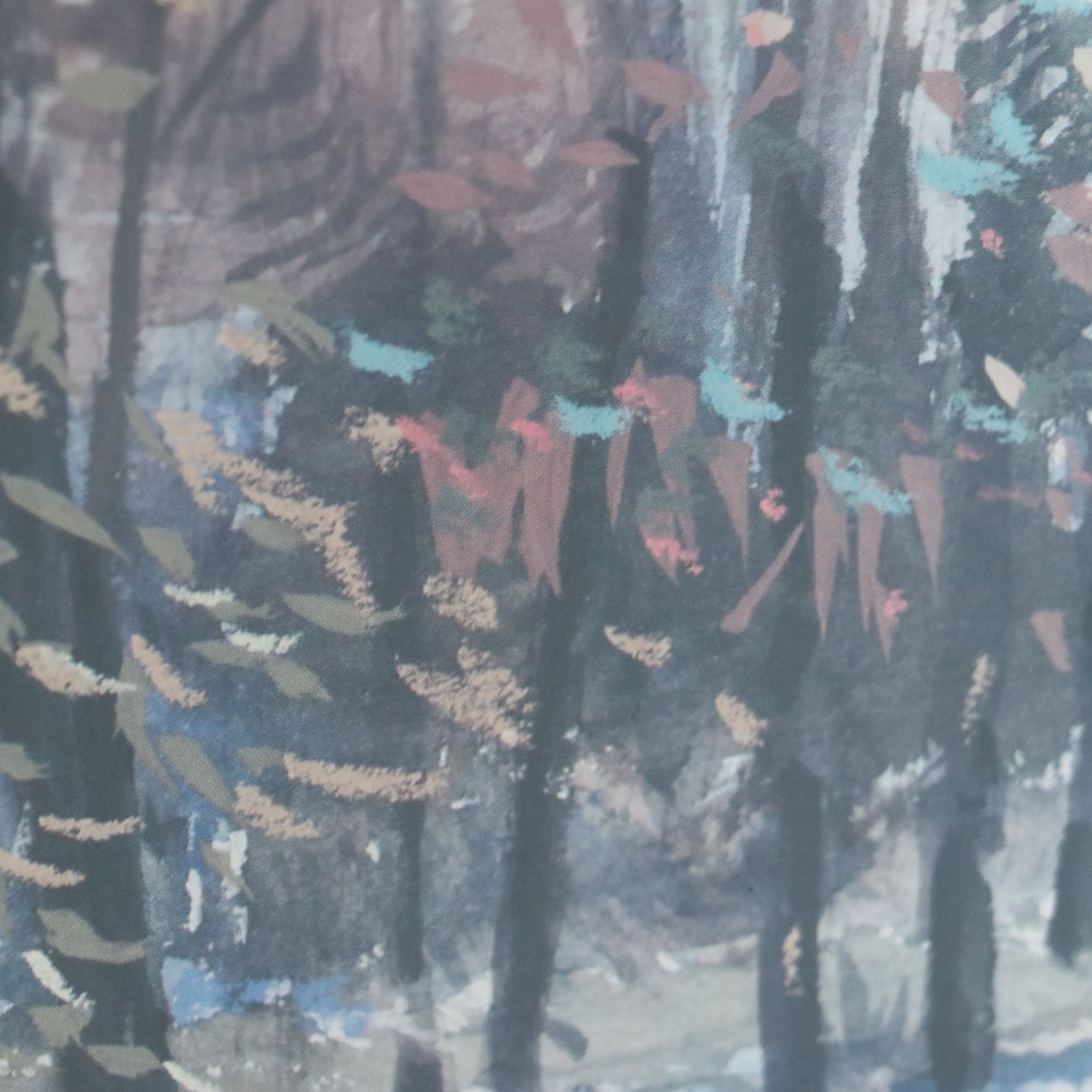 After Michael Schofield Offset Lithograph of Forest Stream, Late 20th Century