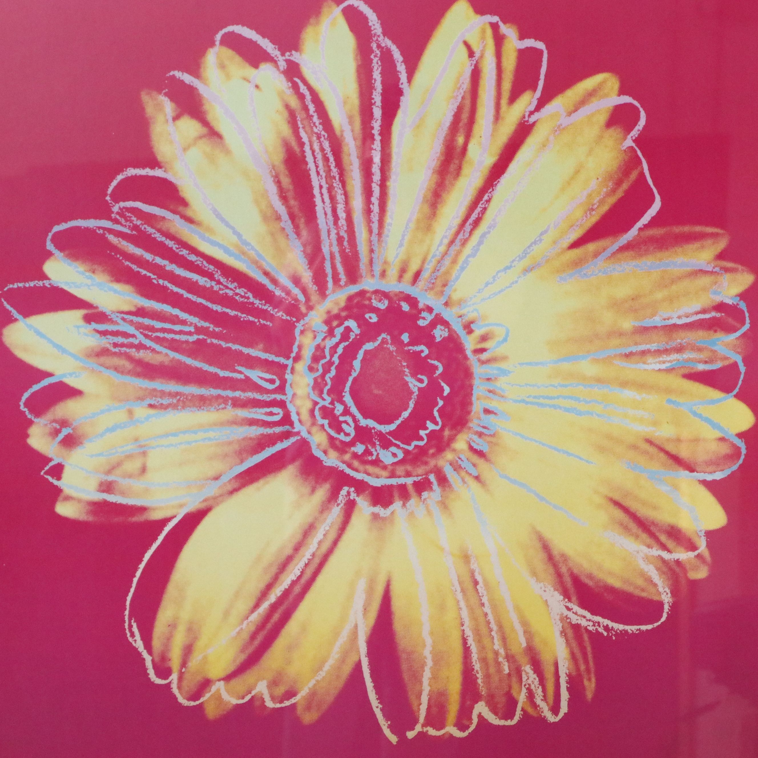 After Andy Warhol Offset Lithograph "Daisy," 20th Century