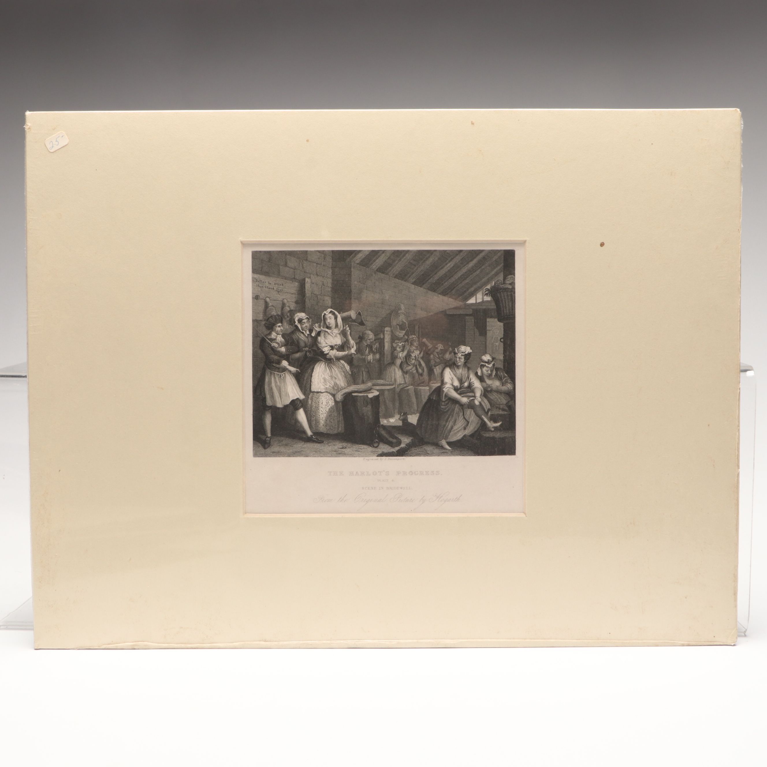 After William Hogarth "Industry and Idleness" with Other Antique Prints