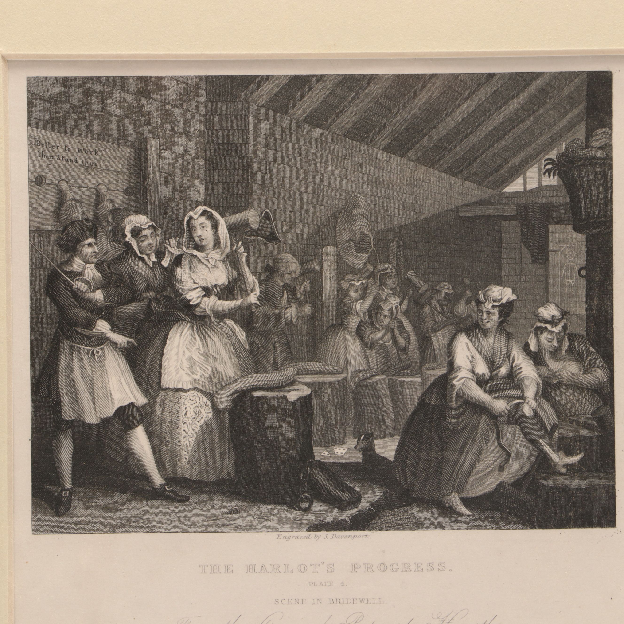 After William Hogarth "Industry and Idleness" with Other Antique Prints