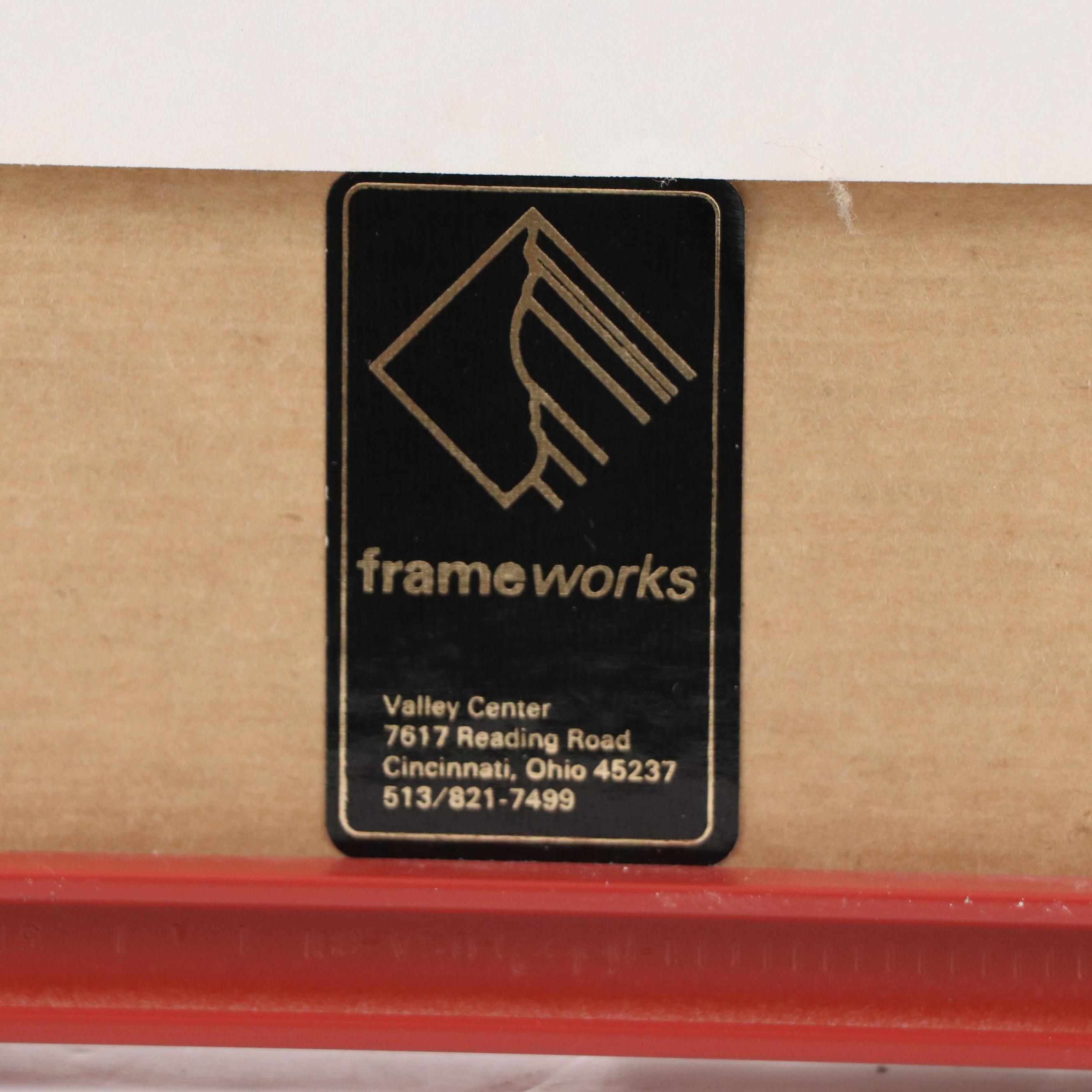 Dick and Trish Martin Offset Lithograph "Pueblo"