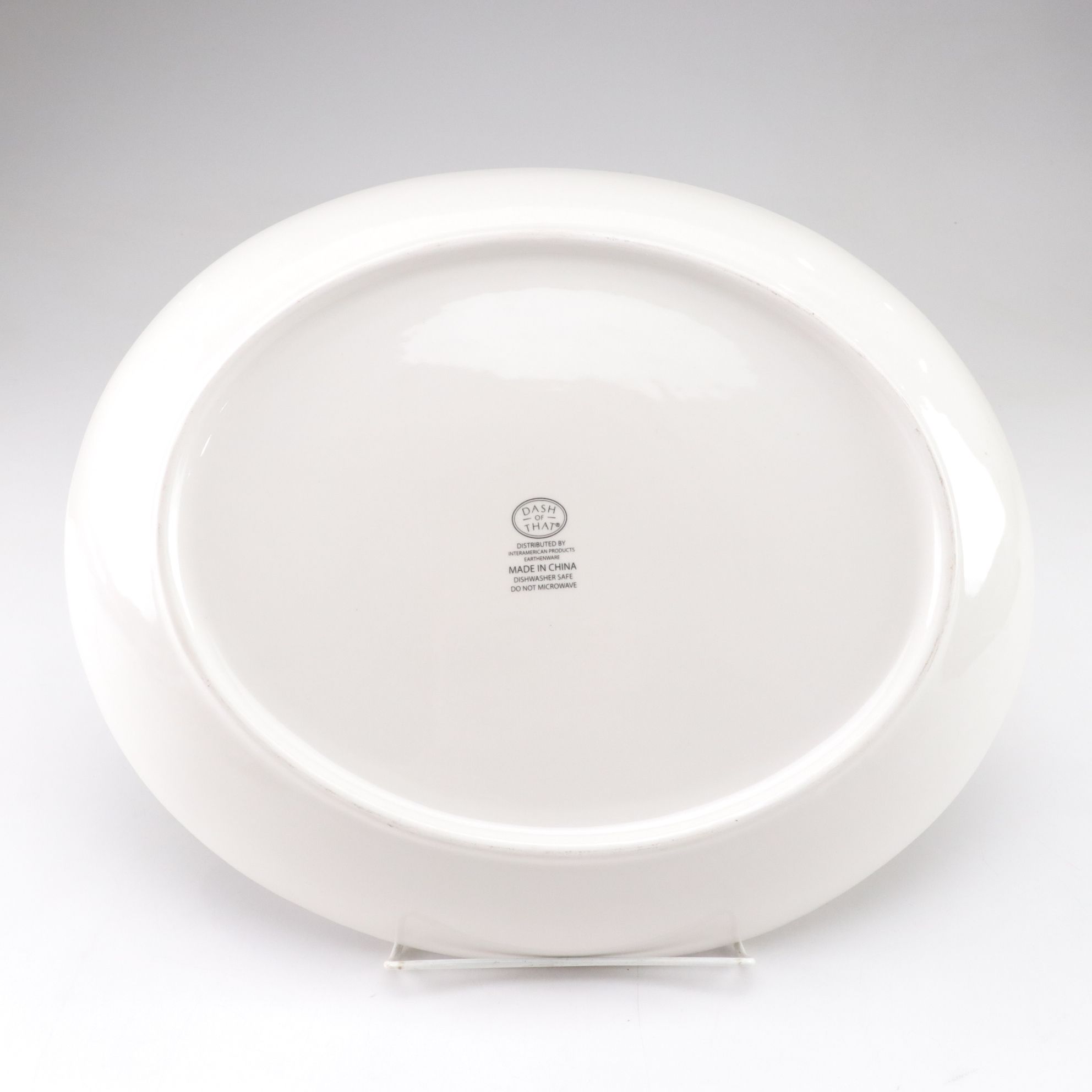 Dash of That "Awakenings" Ceramic Bowl and Platter with Other Platters
