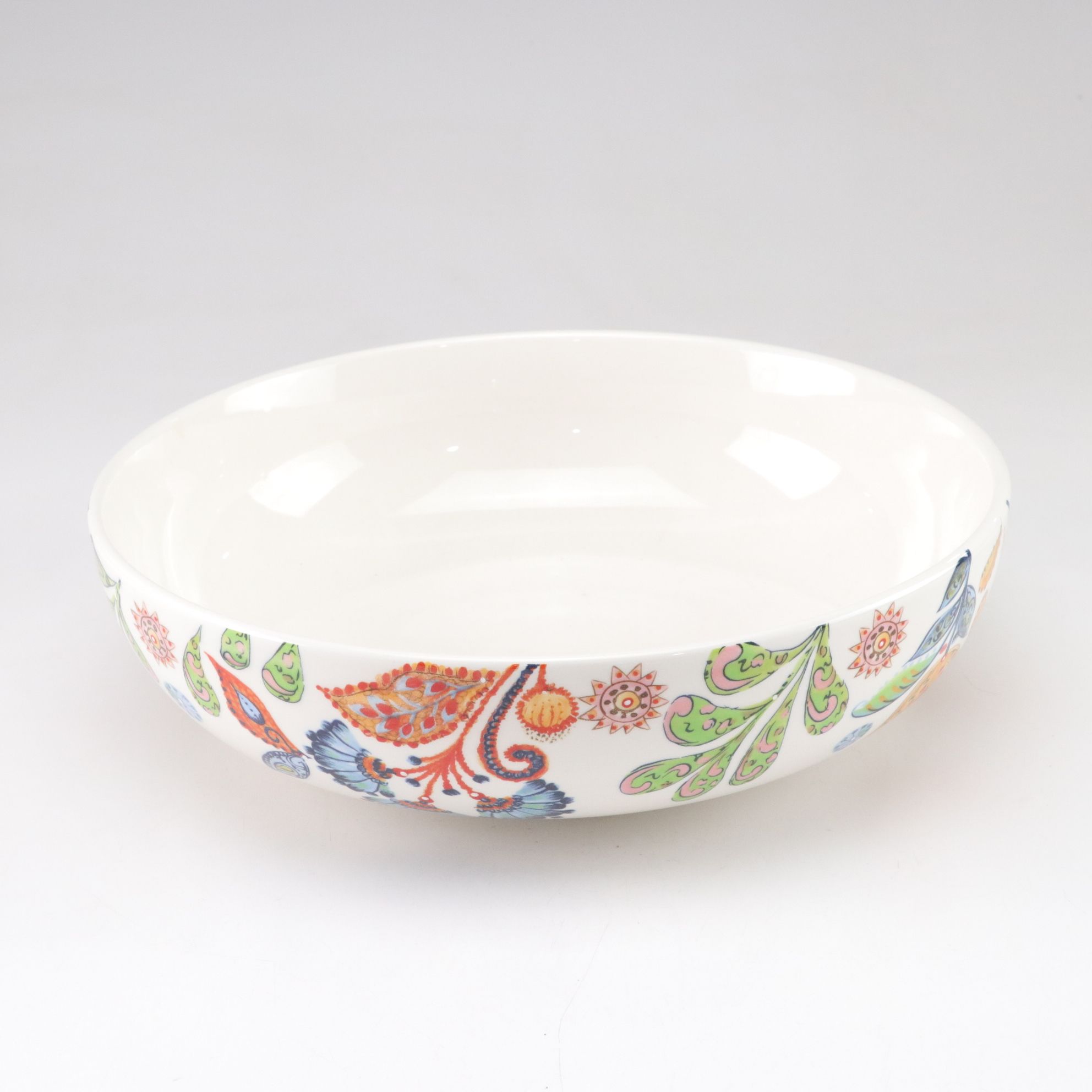 Dash of That "Awakenings" Ceramic Bowl and Platter with Other Platters