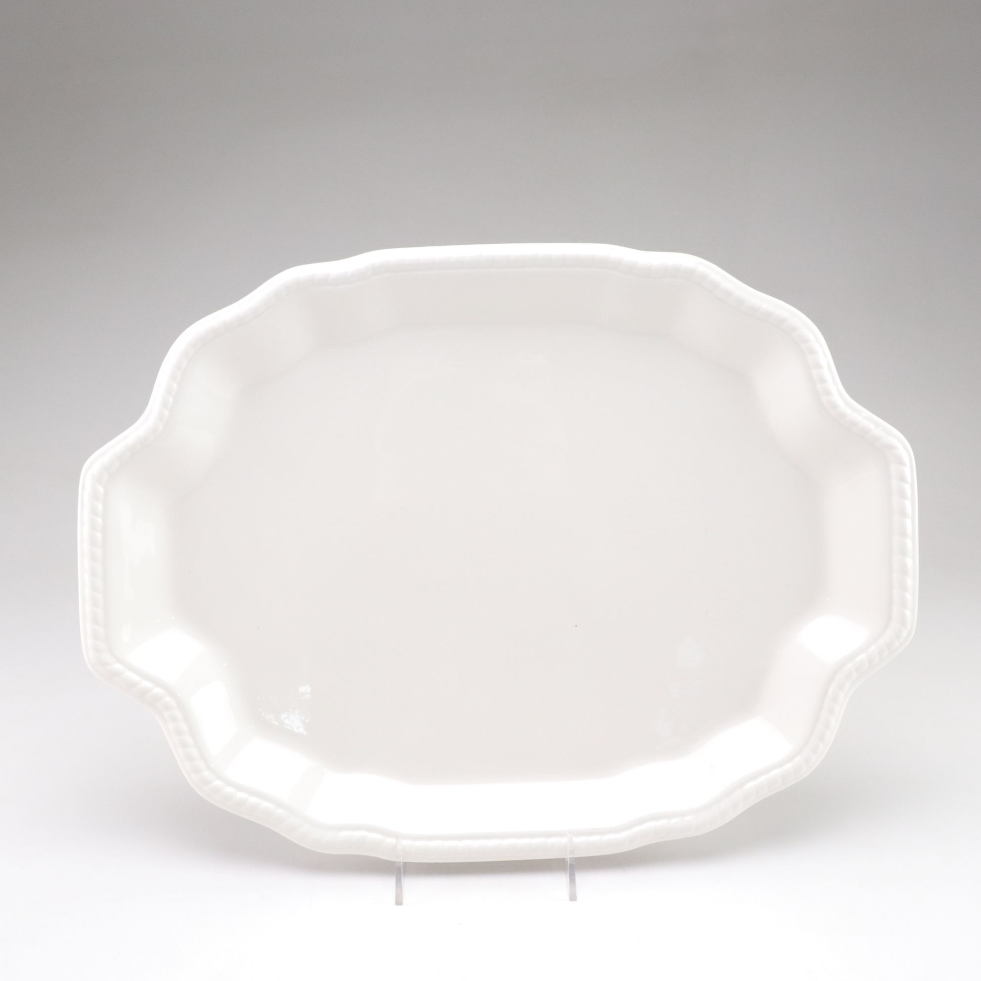 Dash of That "Awakenings" Ceramic Bowl and Platter with Other Platters