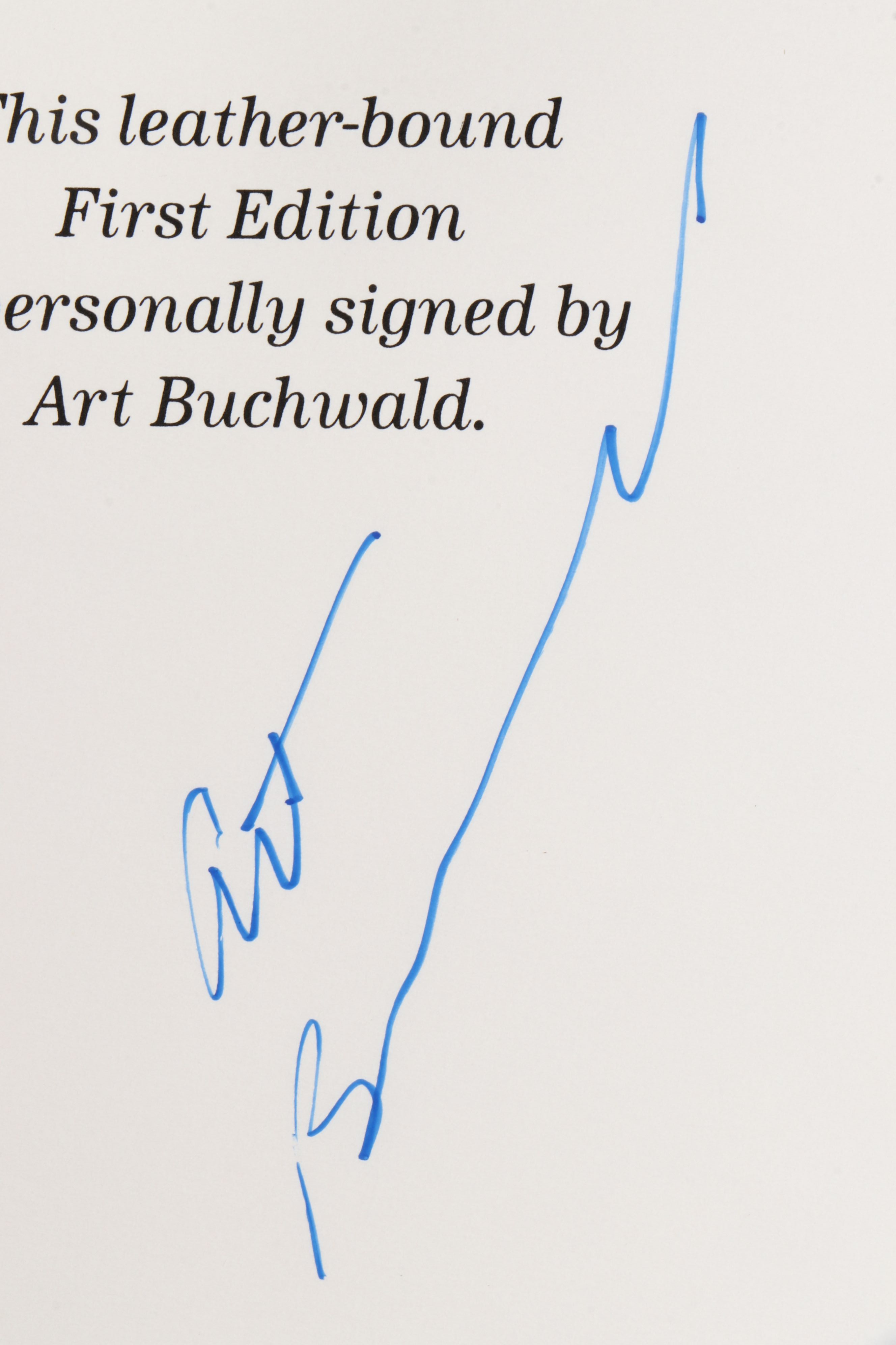 Signed Limited First Edition "I'll Always Have Paris" and More by Art Buchwald