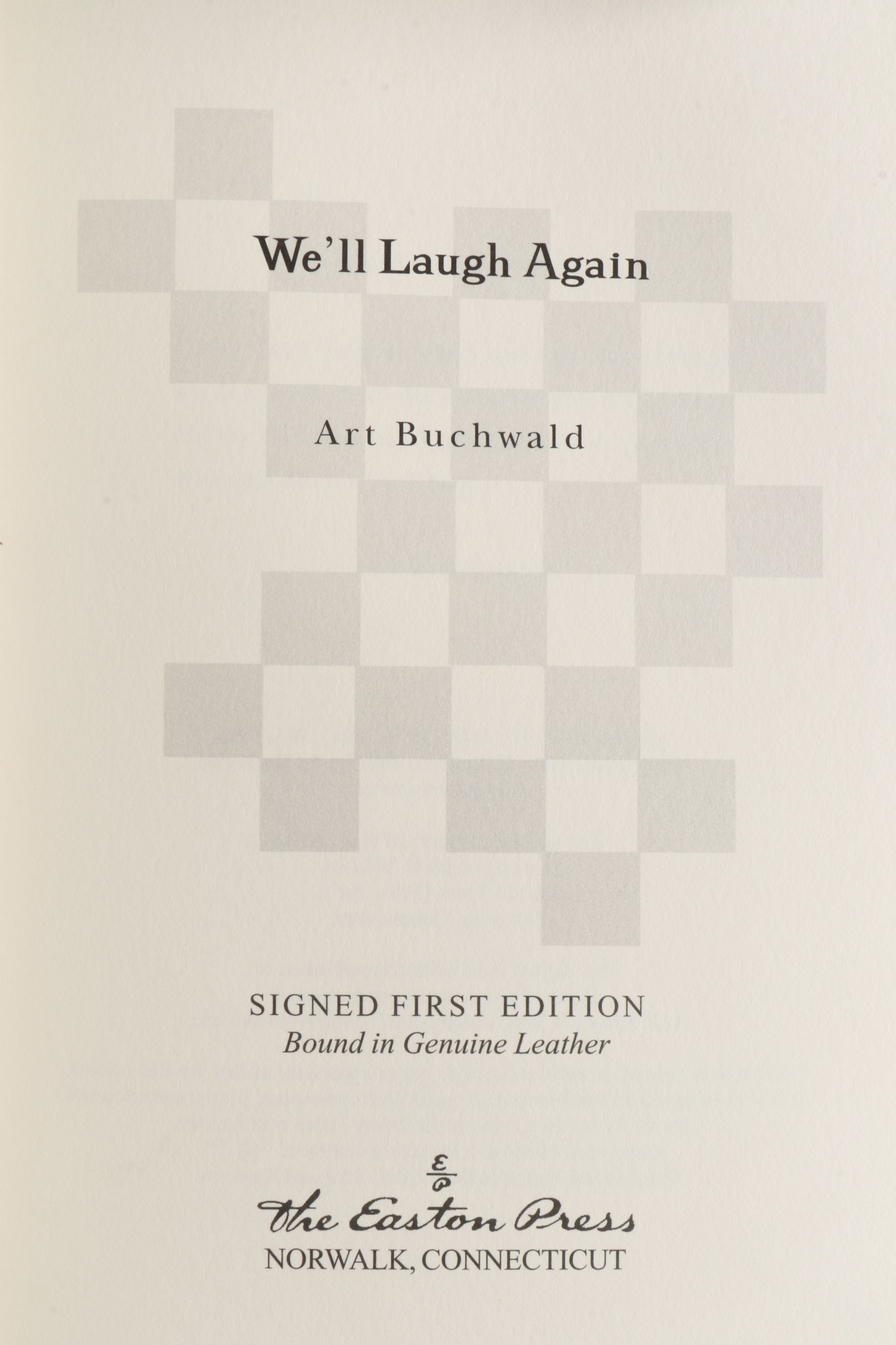 Signed Limited First Edition "I'll Always Have Paris" and More by Art Buchwald