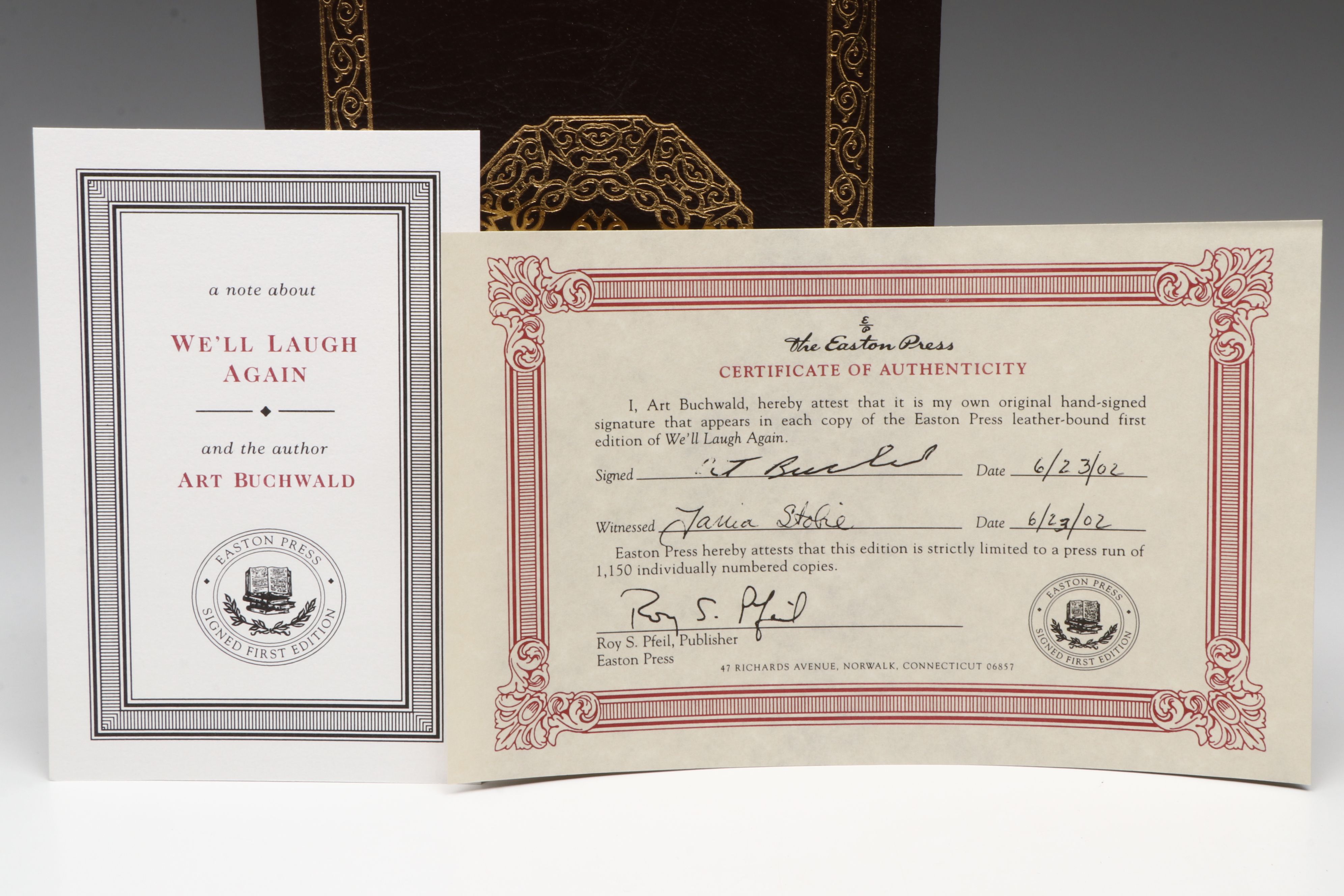 Signed Limited First Edition "I'll Always Have Paris" and More by Art Buchwald