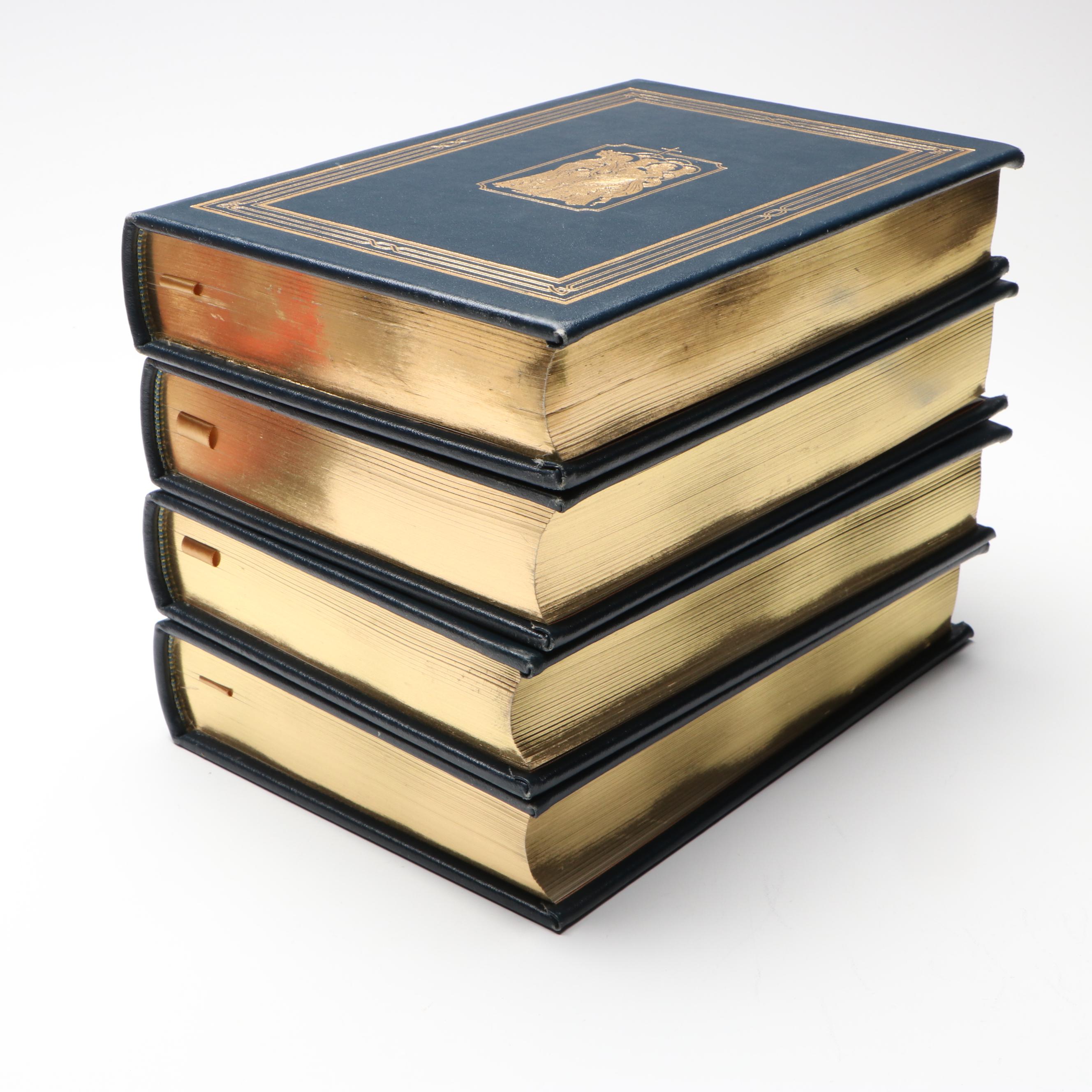 Easton Press "Butler's Lives of the Saints" Complete Four-Volume Set, 1995