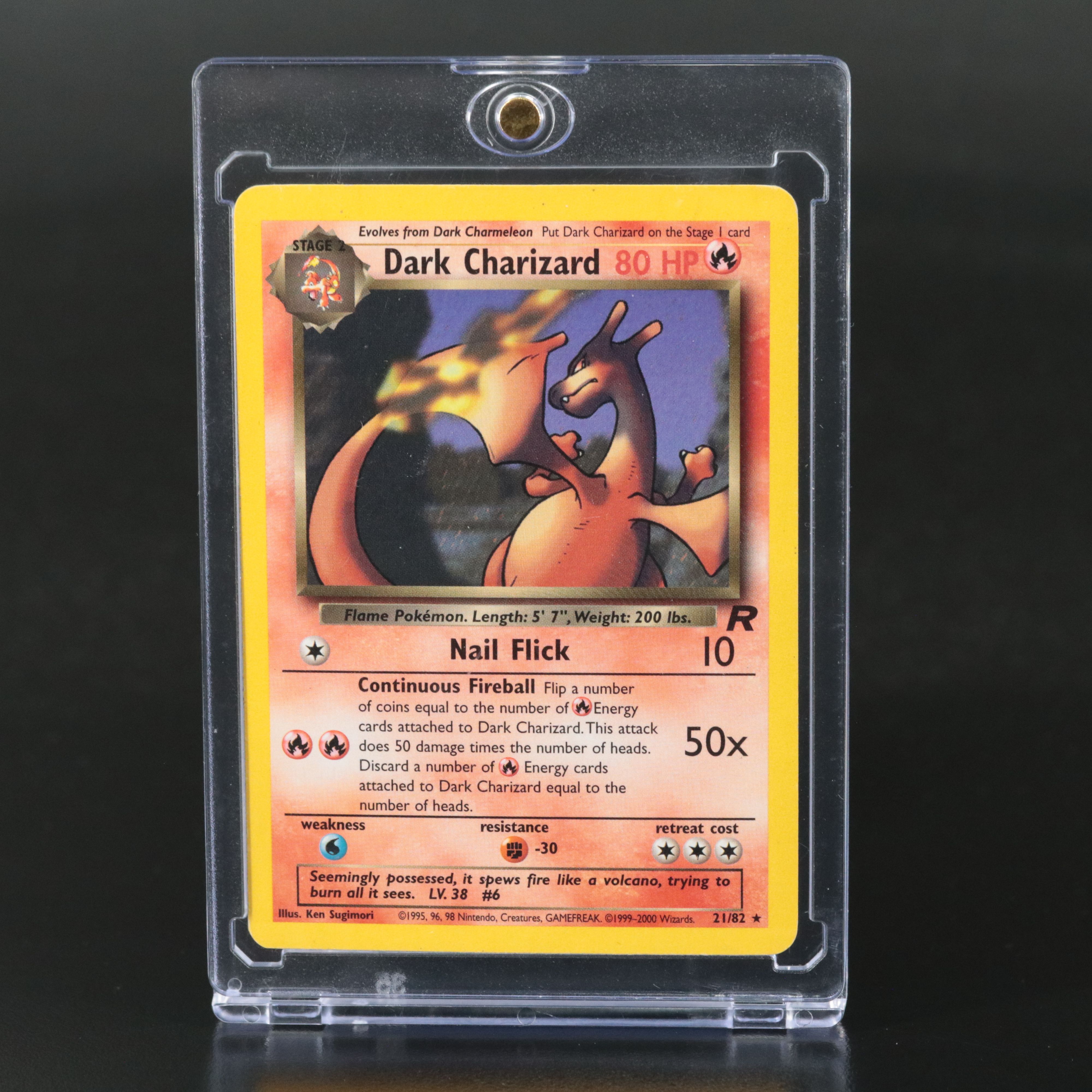 Team Rocket Dark Charizard Pokémon Card