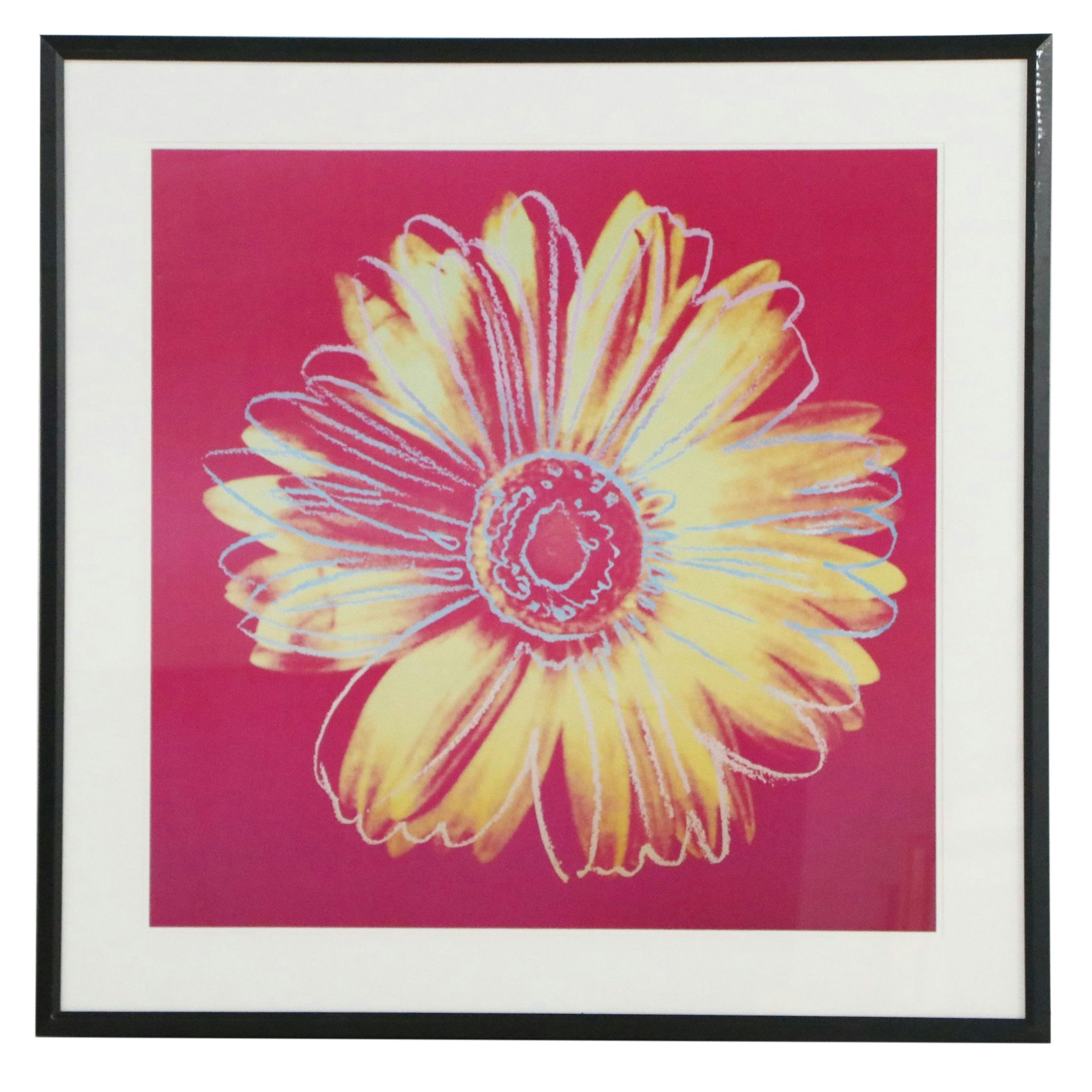 After Andy Warhol Offset Lithograph "Daisy," 20th Century