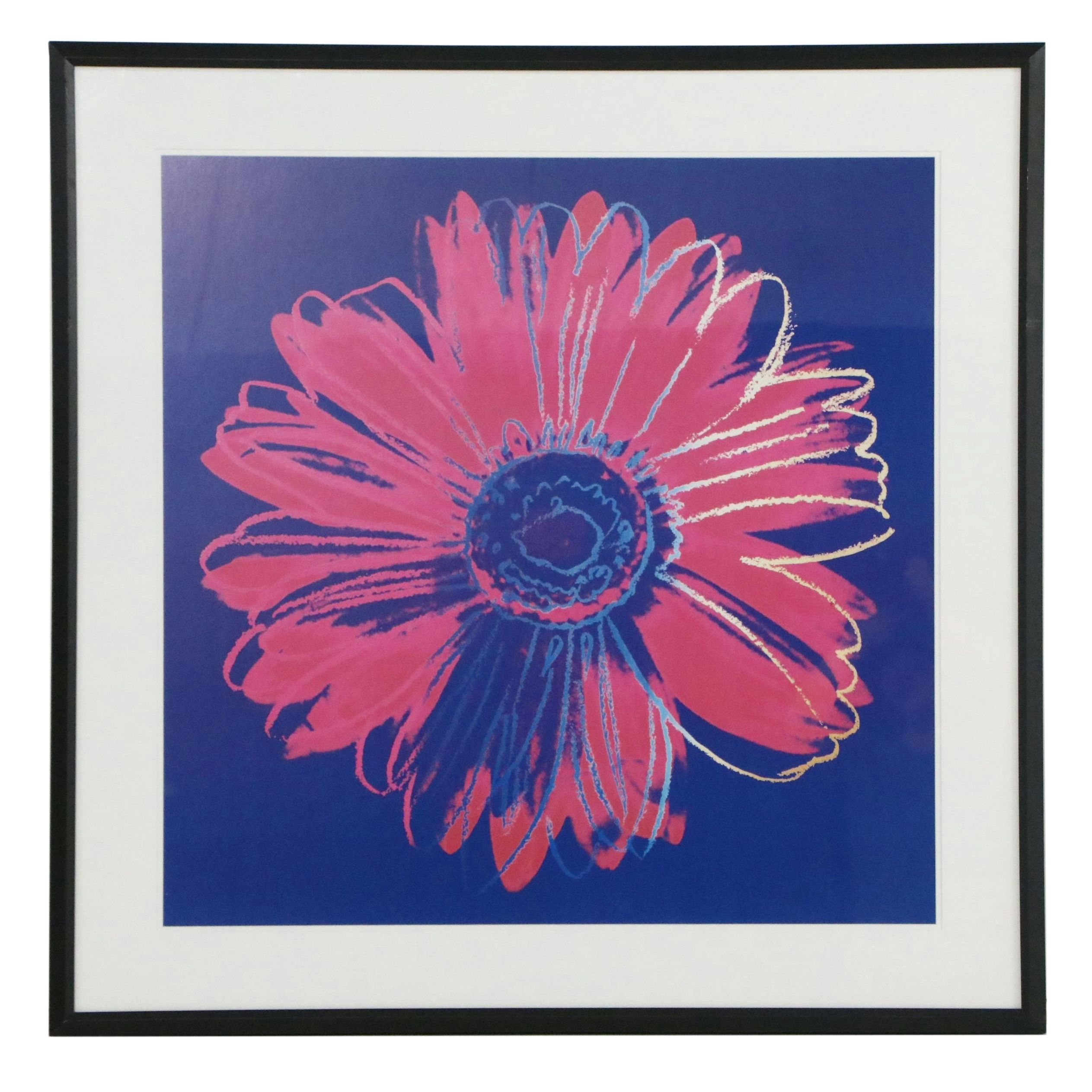 After Andy Warhol Offset Lithograph "Daisy," 20th Century