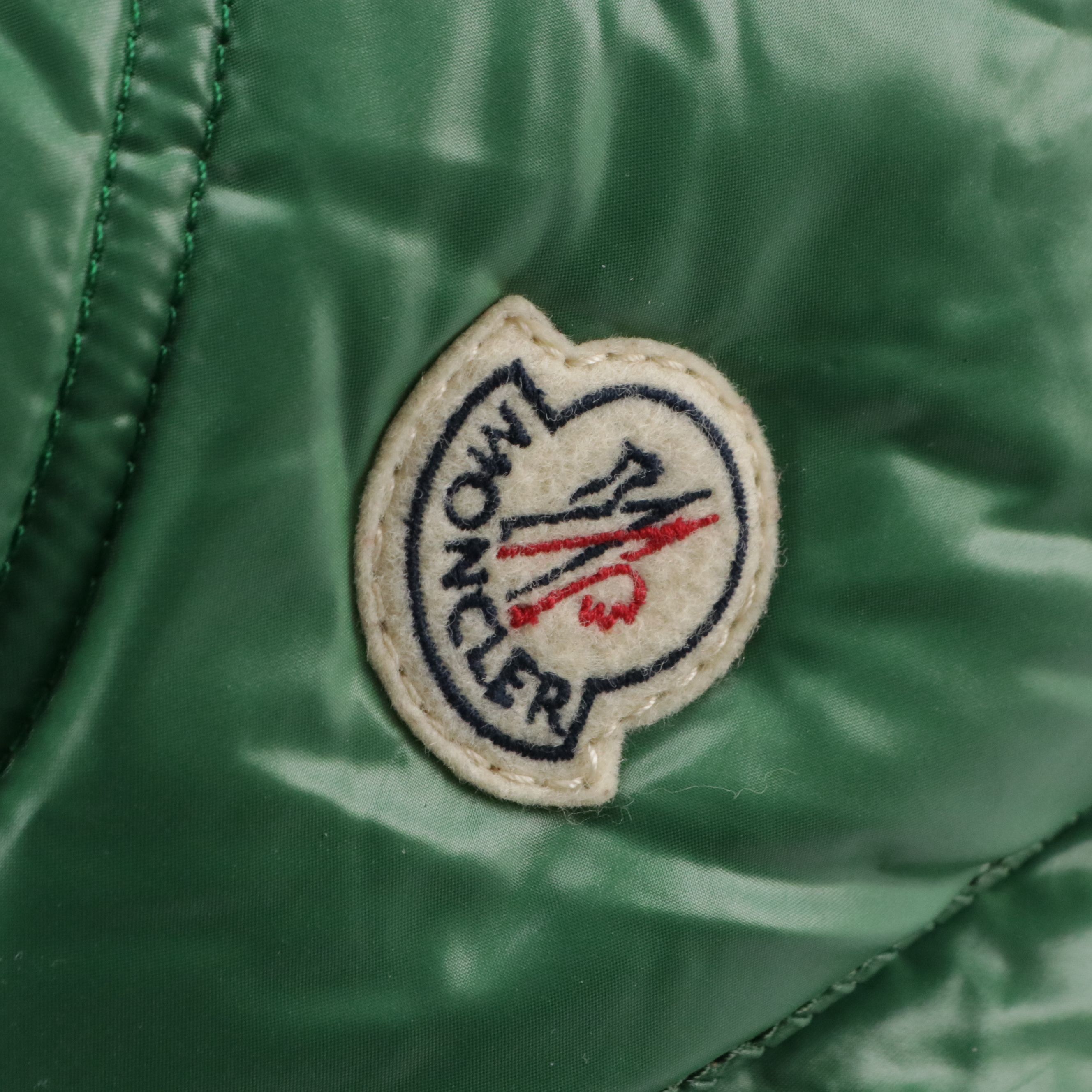 Fendi x Moncler Limited Edition Puffy Spy Bag in Shiny Green Nylon