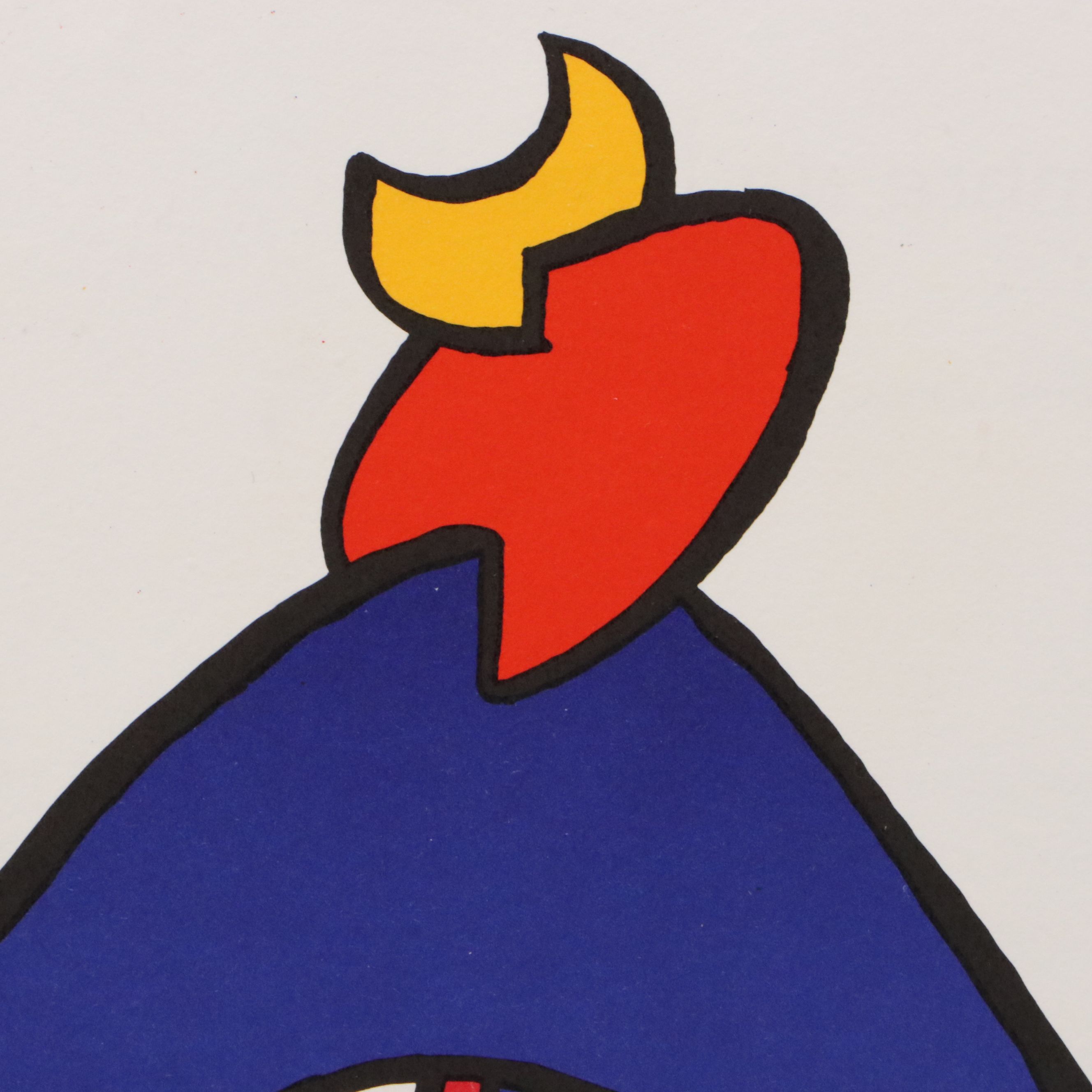 Color Lithograph After Alexander Calder from "Derrière le Miroir #141," 1963