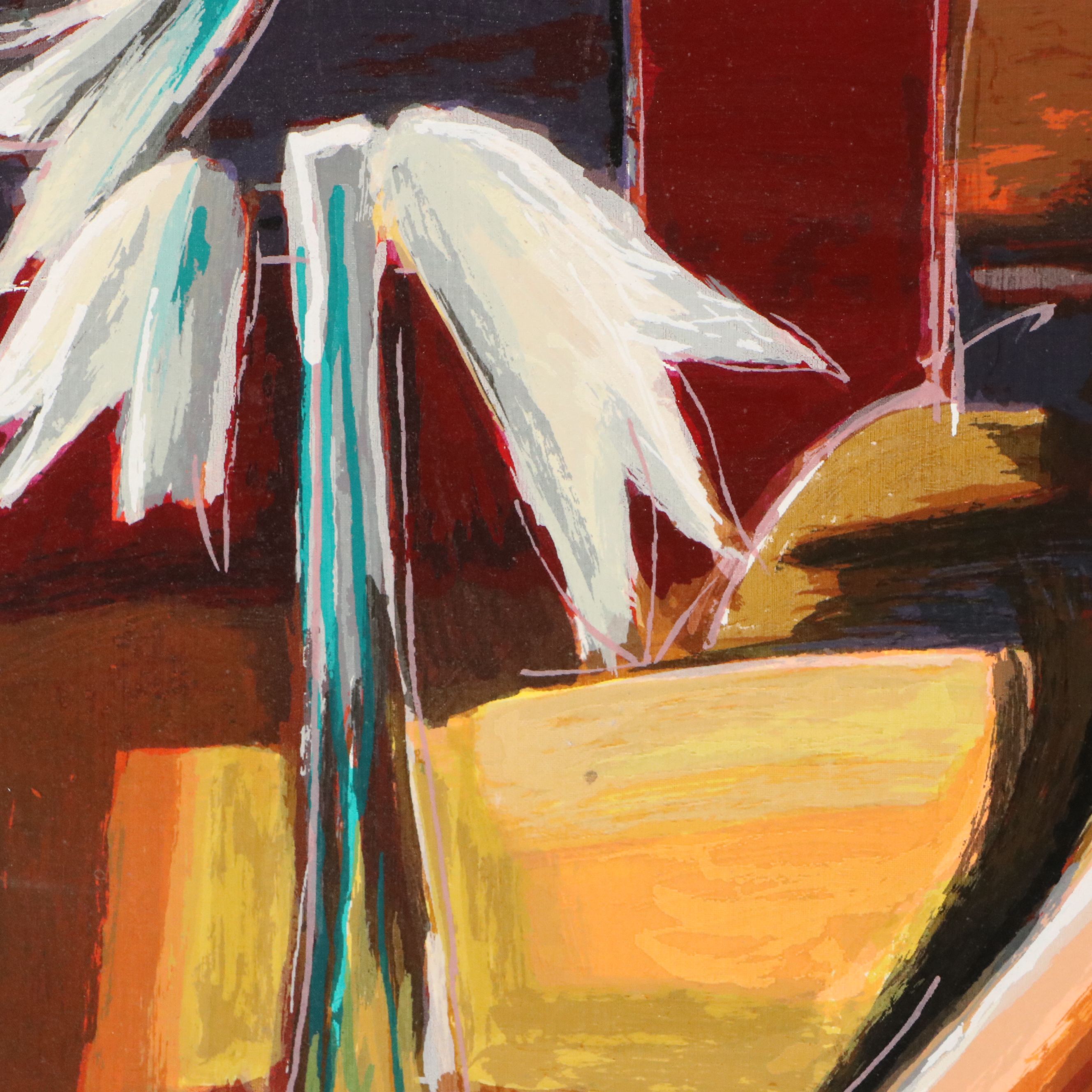 Michael Kerzner Serigraph "Sisters," Late 20th to 21st Century