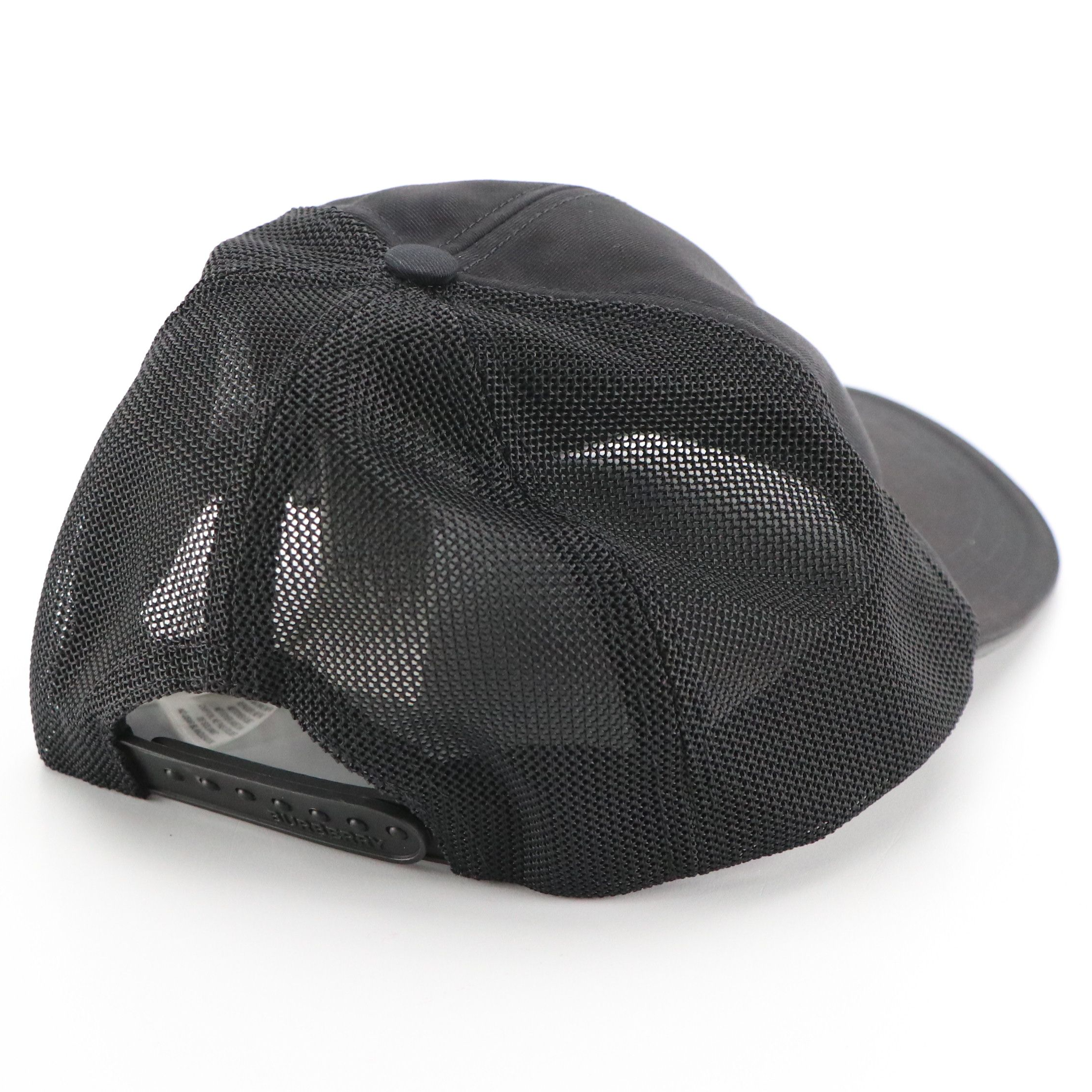 Burberry Black Canvas and Mesh Baseball Cap