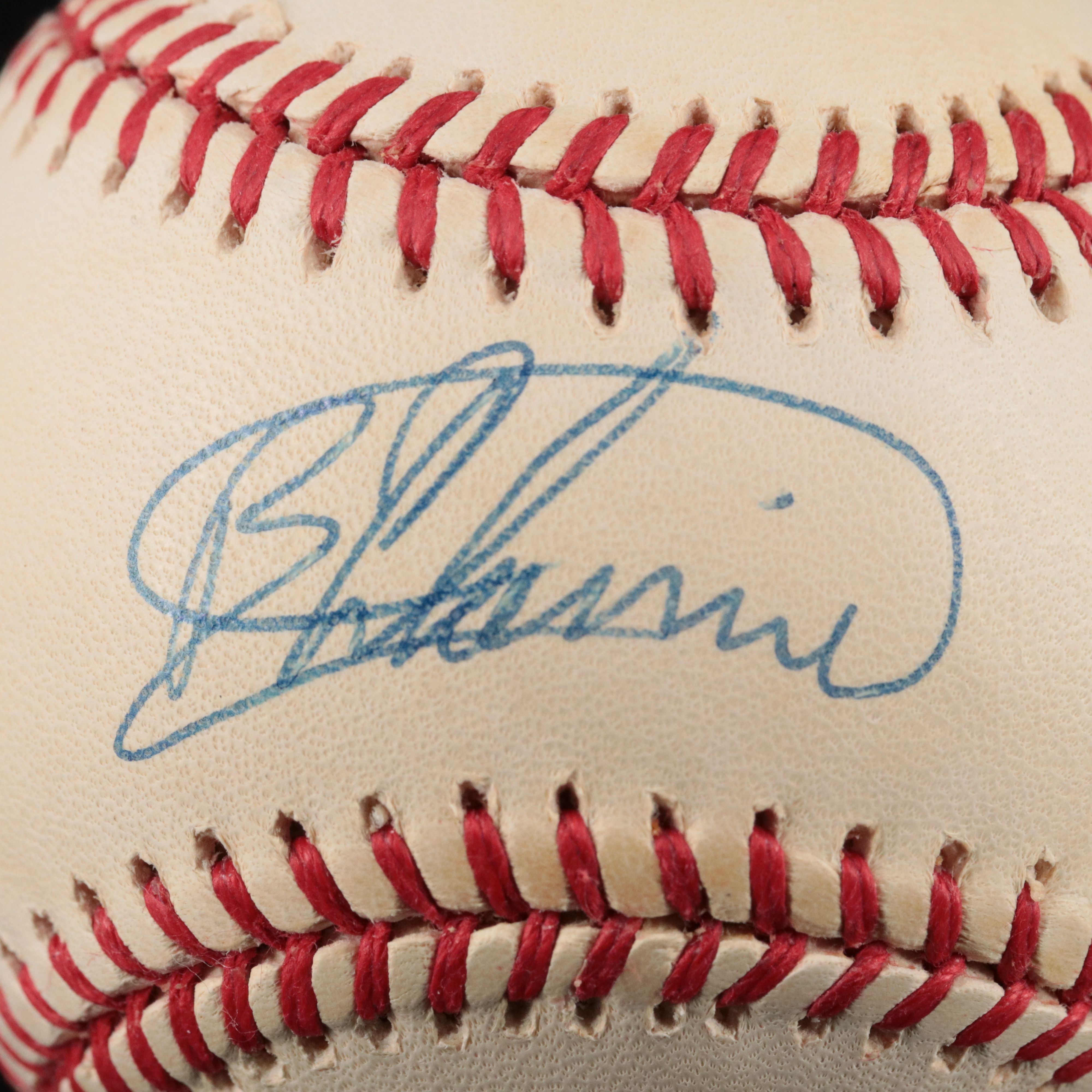 Bartolo Colon Signed Rawlings Official 1997 World Series Baseball