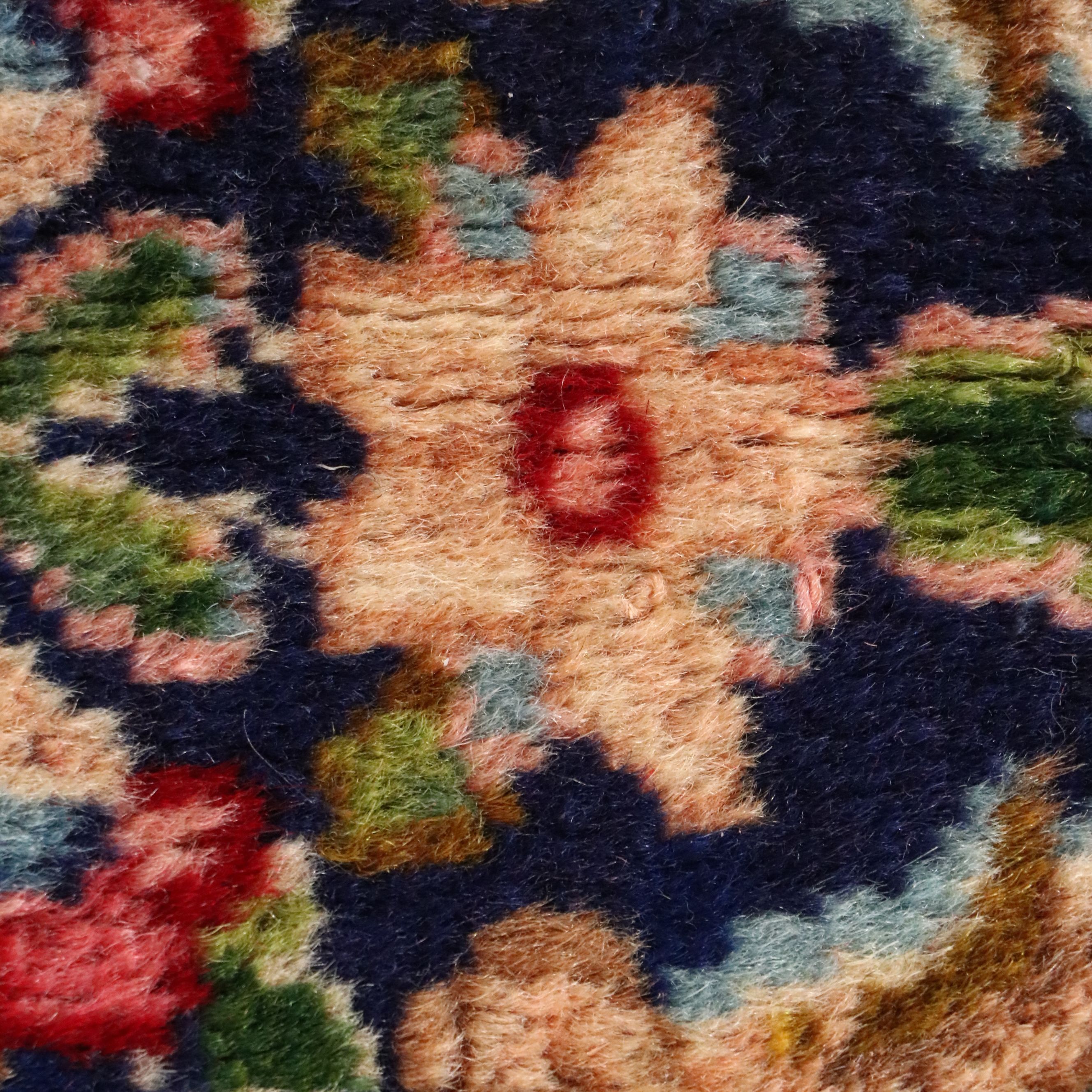 6'10 x 9'6 Hand-Knotted Persian Kerman Area Rug