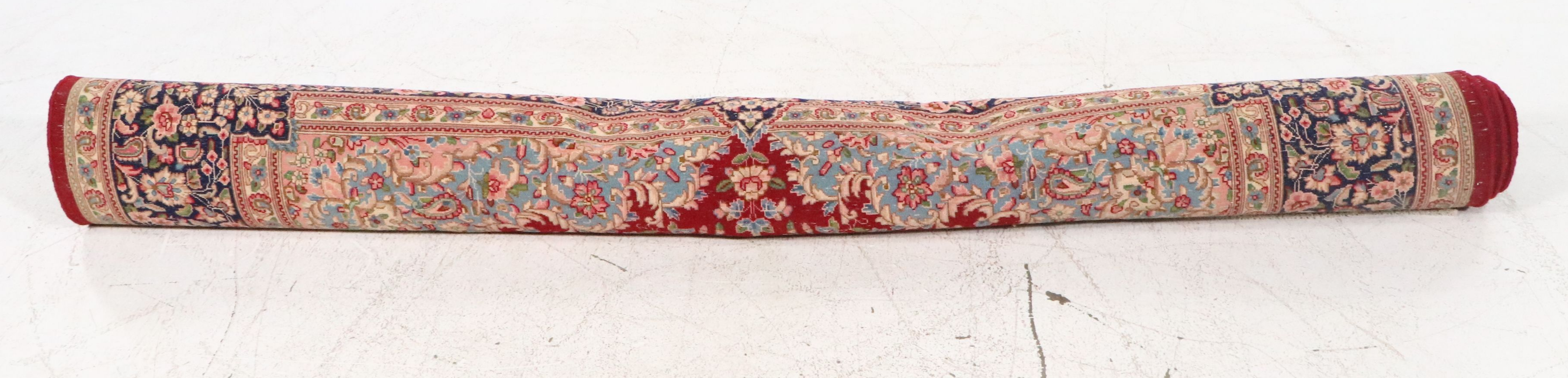 6'10 x 9'6 Hand-Knotted Persian Kerman Area Rug