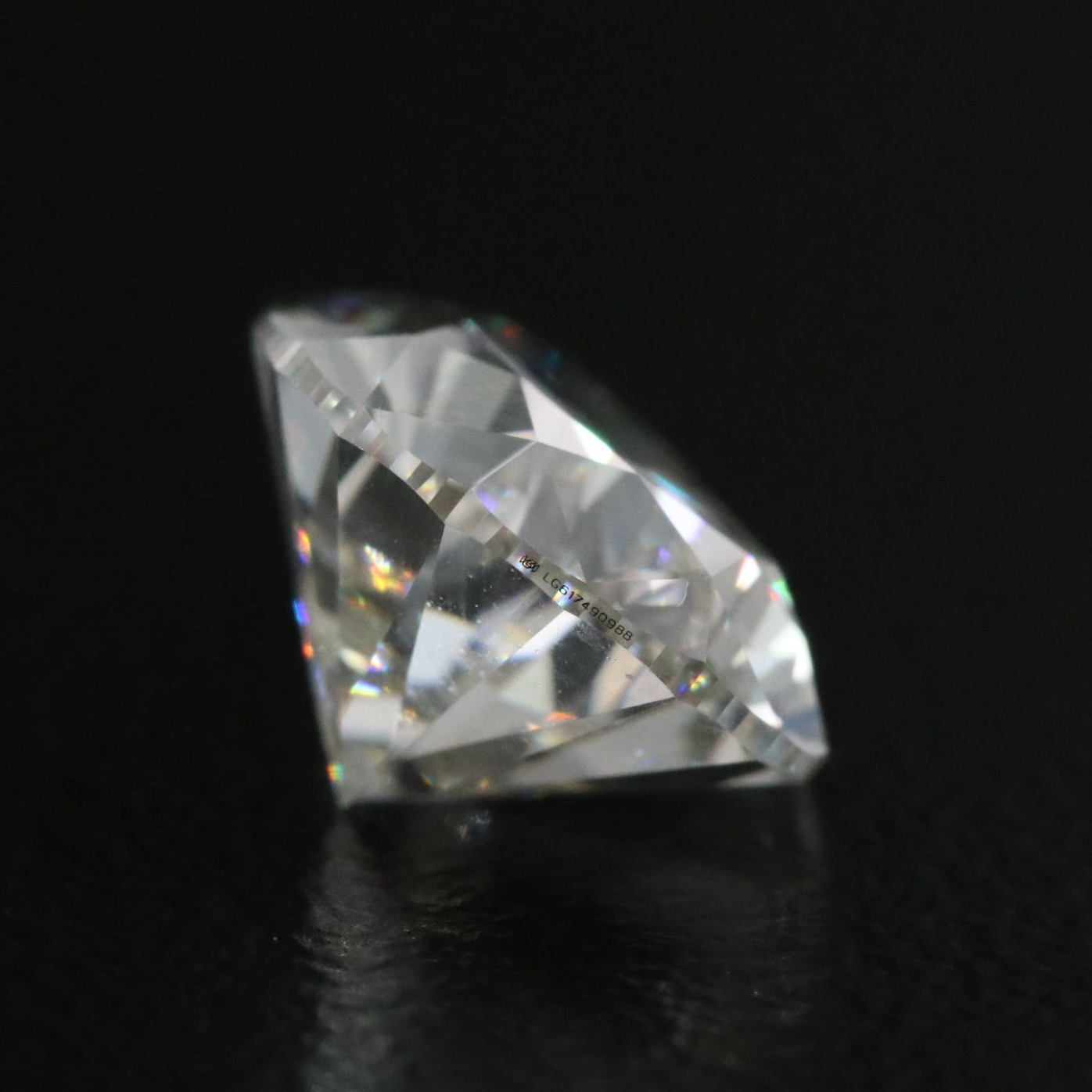Loose 3.68 CT Lab Grown Diamond with IGI Report
