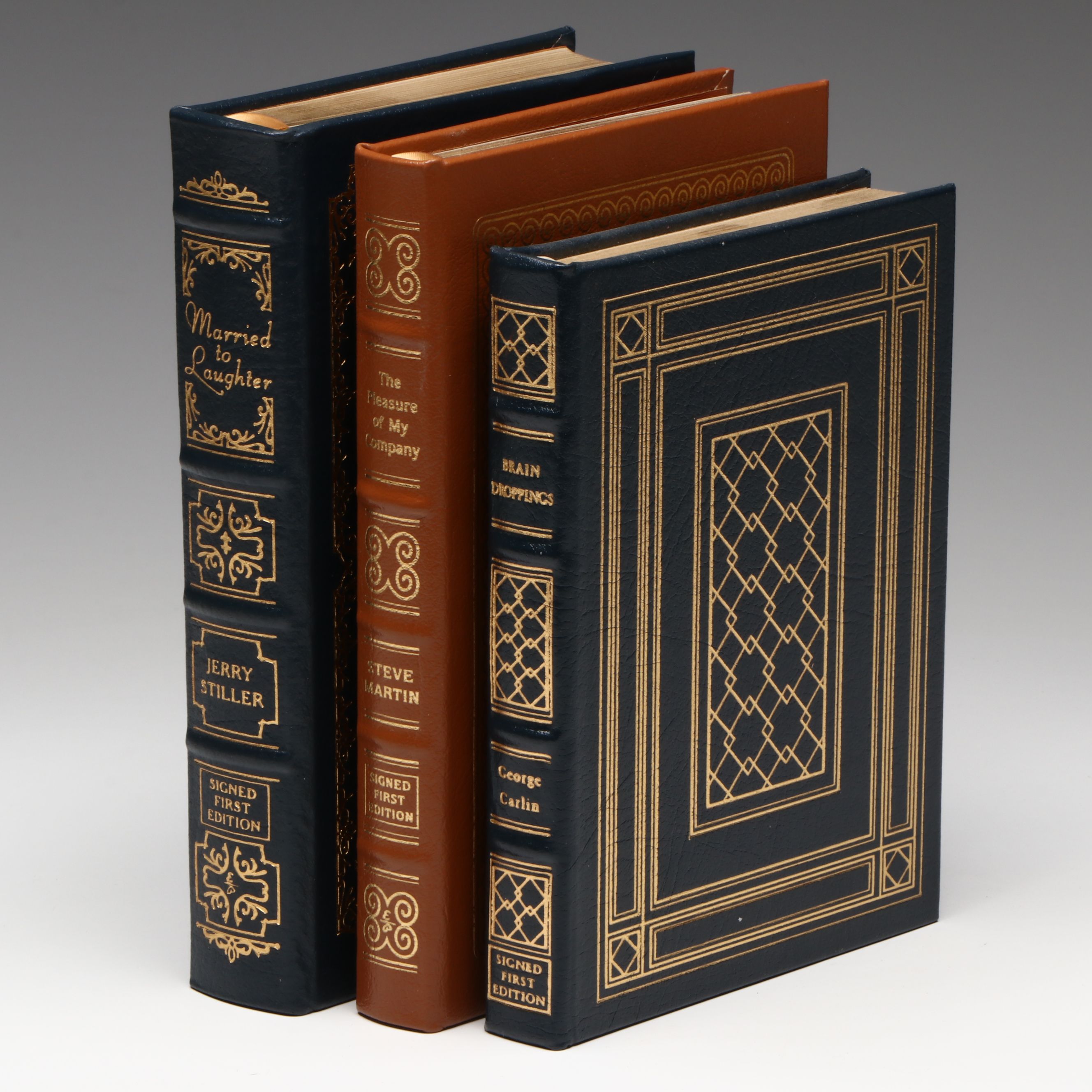 Easton Press Signed First Edition Books Featuring "Married to Laughter"