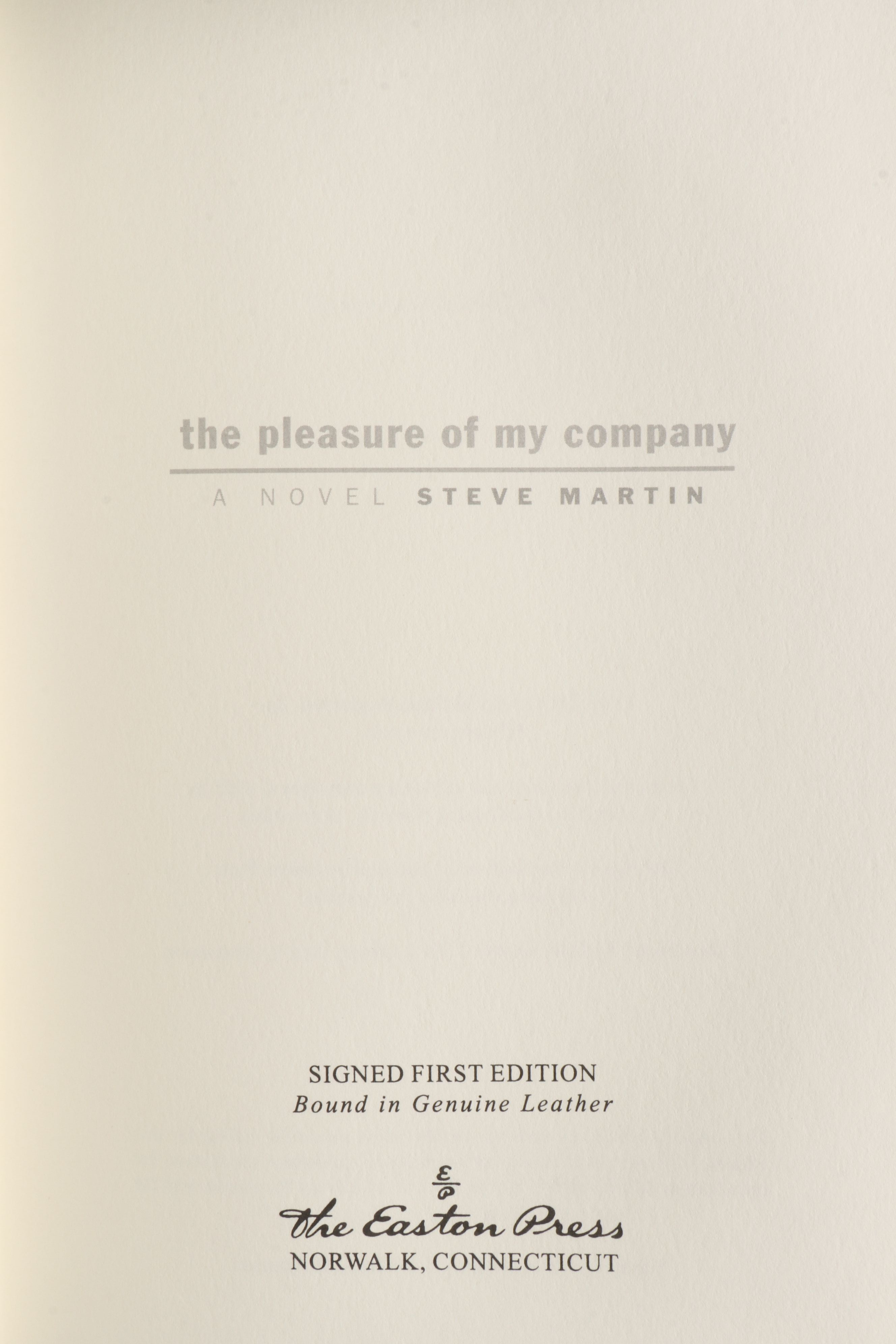 Easton Press Signed First Edition Books Featuring "Married to Laughter"