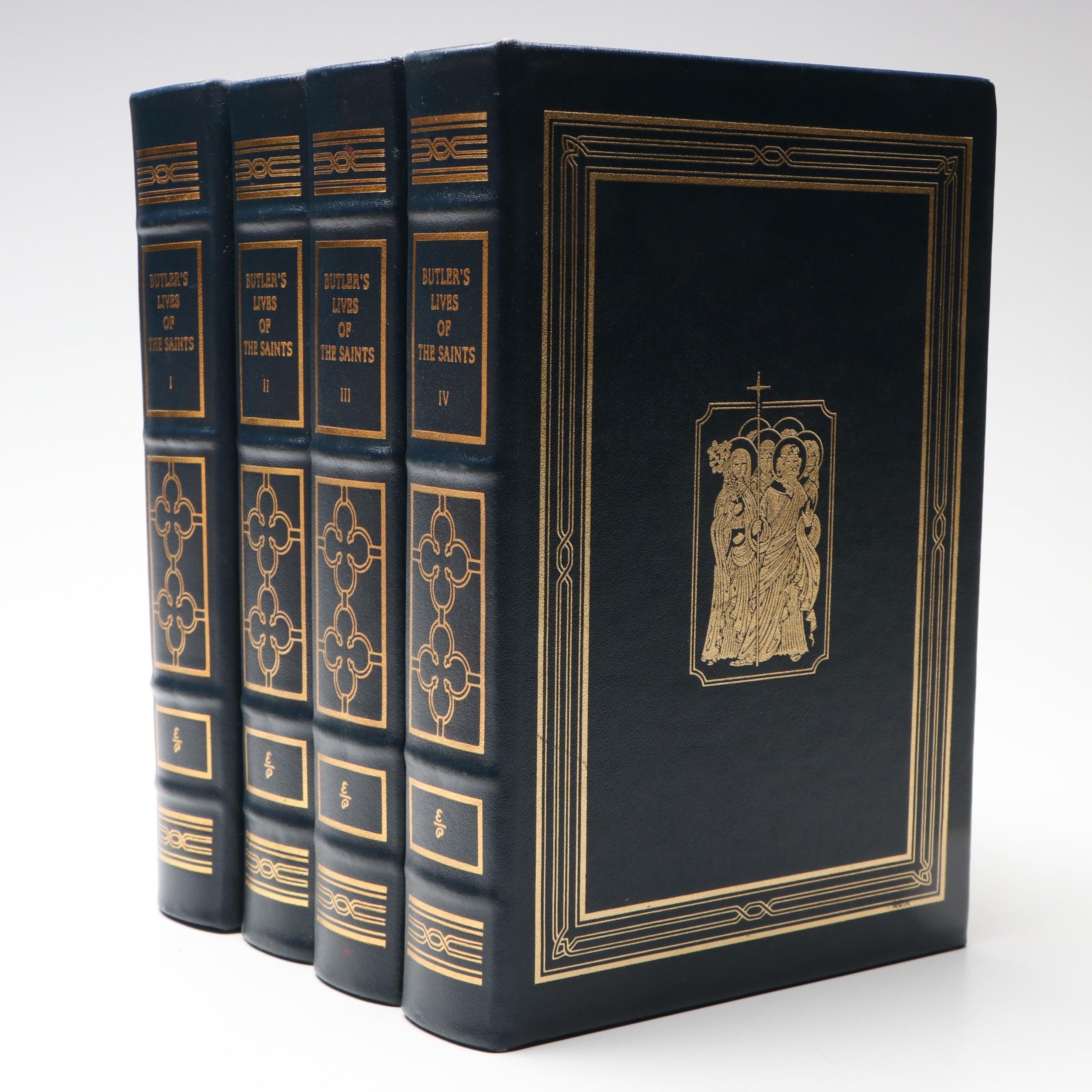 Easton Press "Butler's Lives of the Saints" Complete Four-Volume Set, 1995