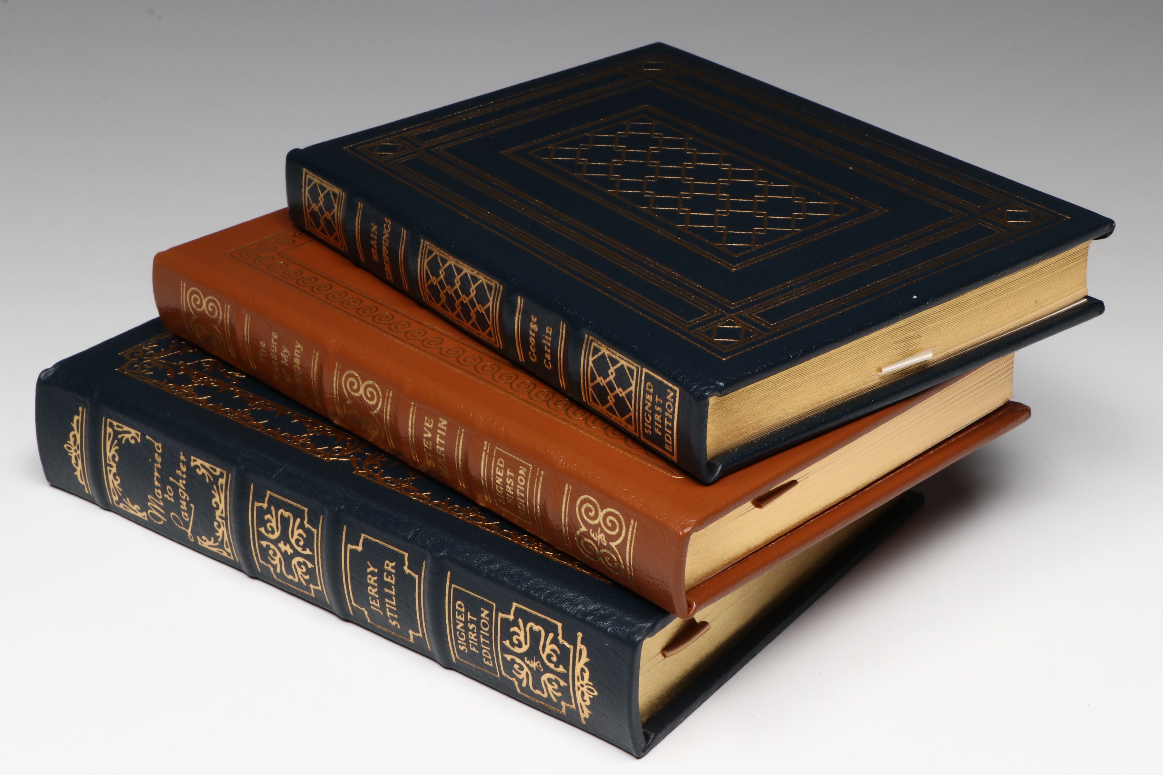 Easton Press Signed First Edition Books Featuring "Married to Laughter"