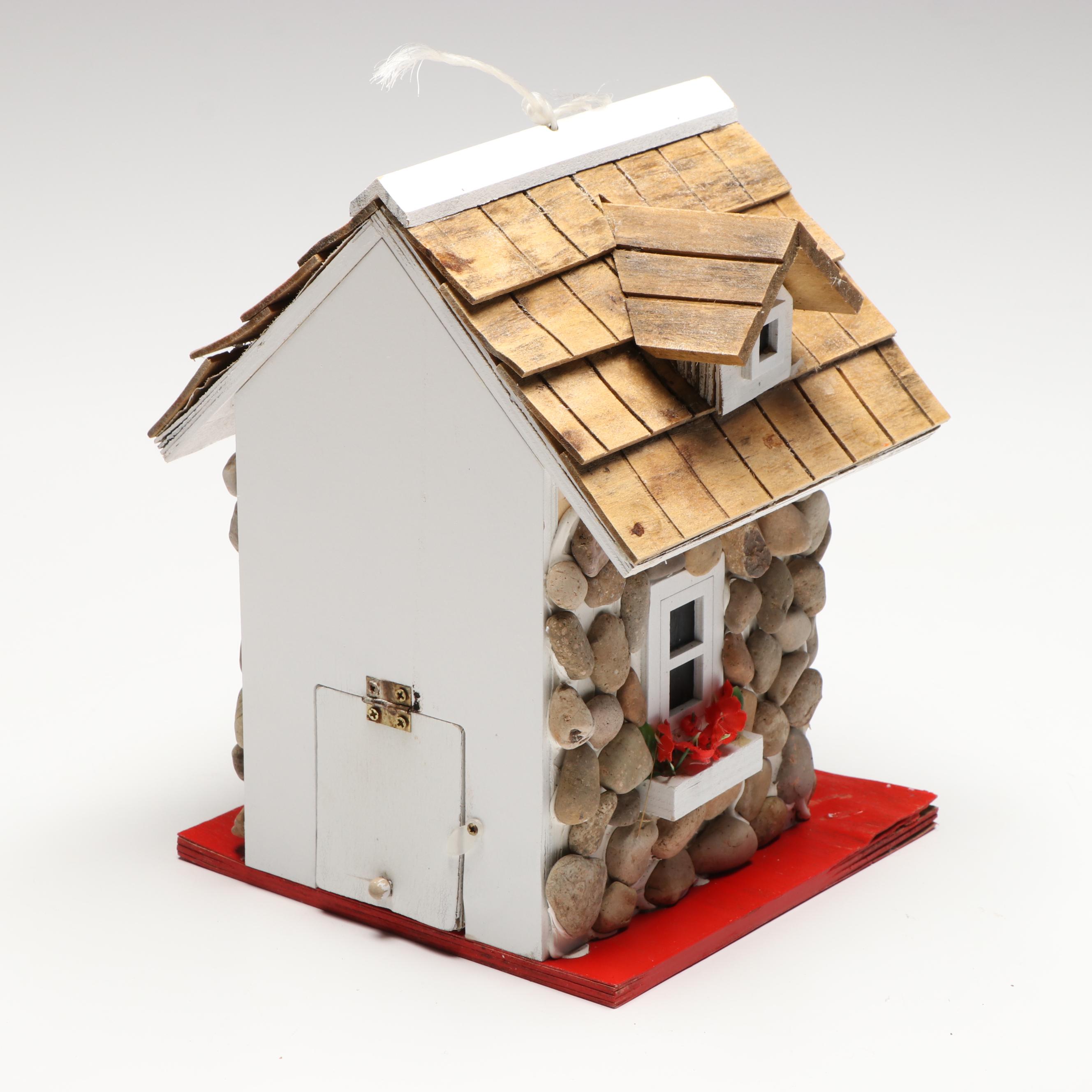 Regal Art & Craft Solar Hot Air Balloon Garden Lantern with Birdhouse