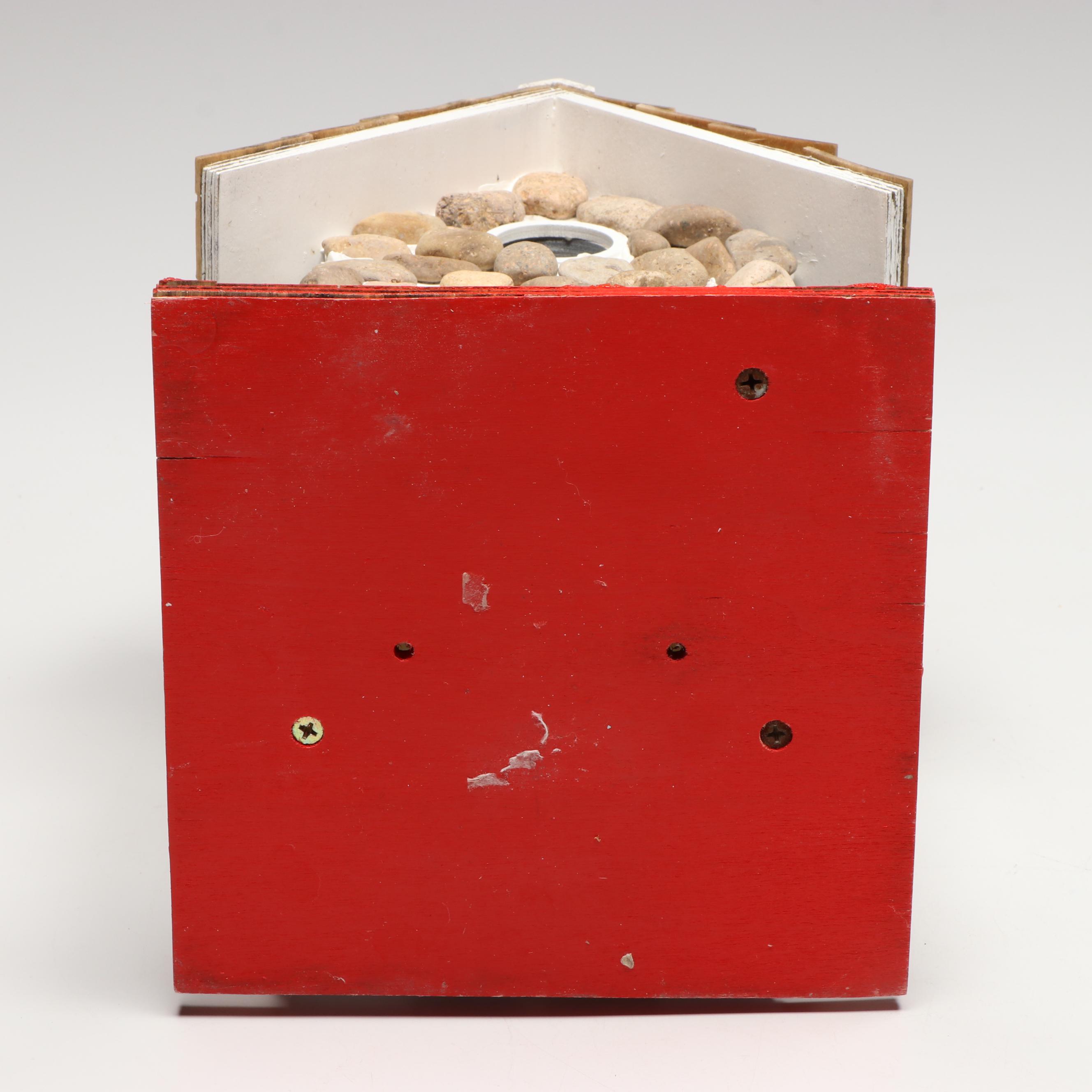 Regal Art & Craft Solar Hot Air Balloon Garden Lantern with Birdhouse