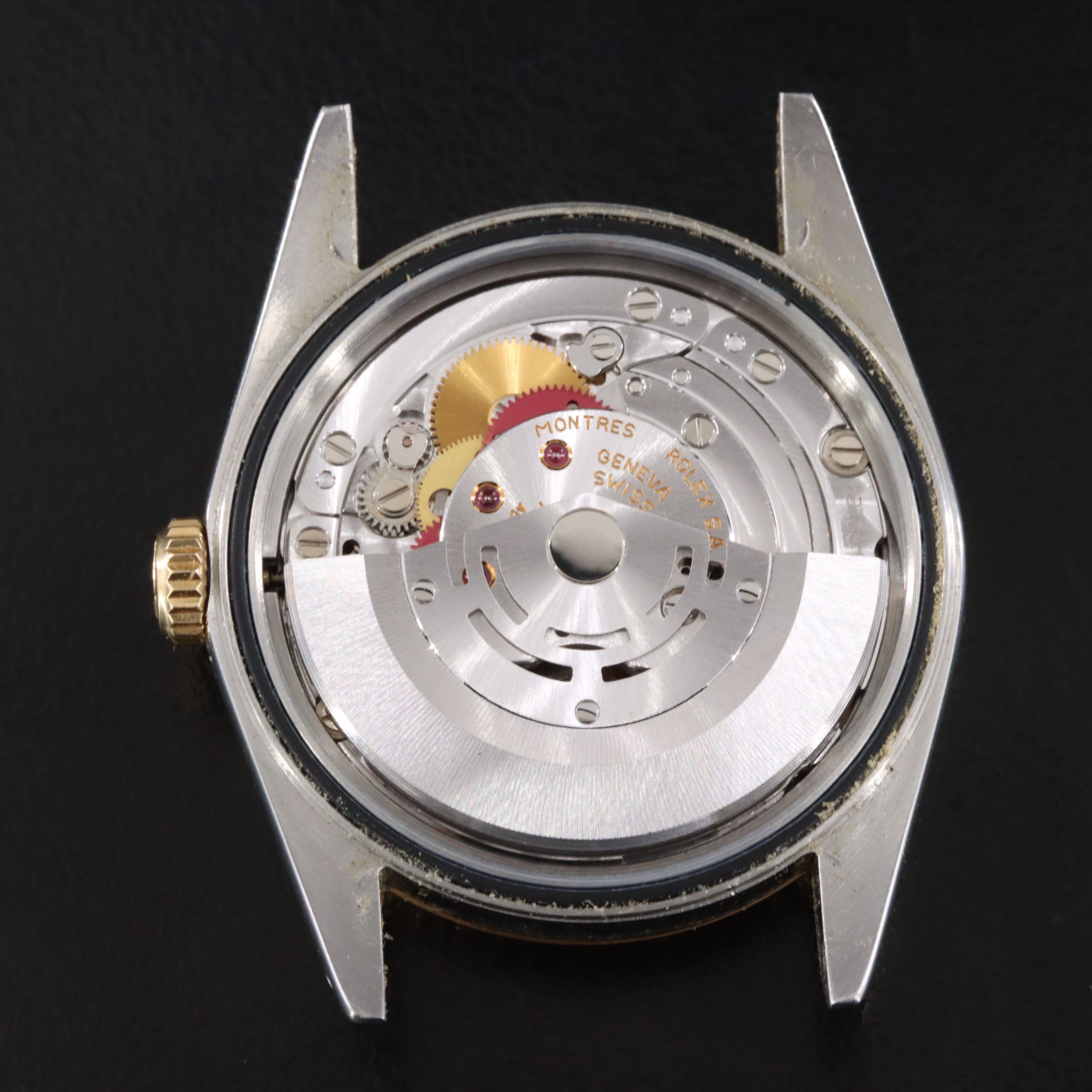 1988 Rolex Tapestry Dial Two Tone Datejust Watch