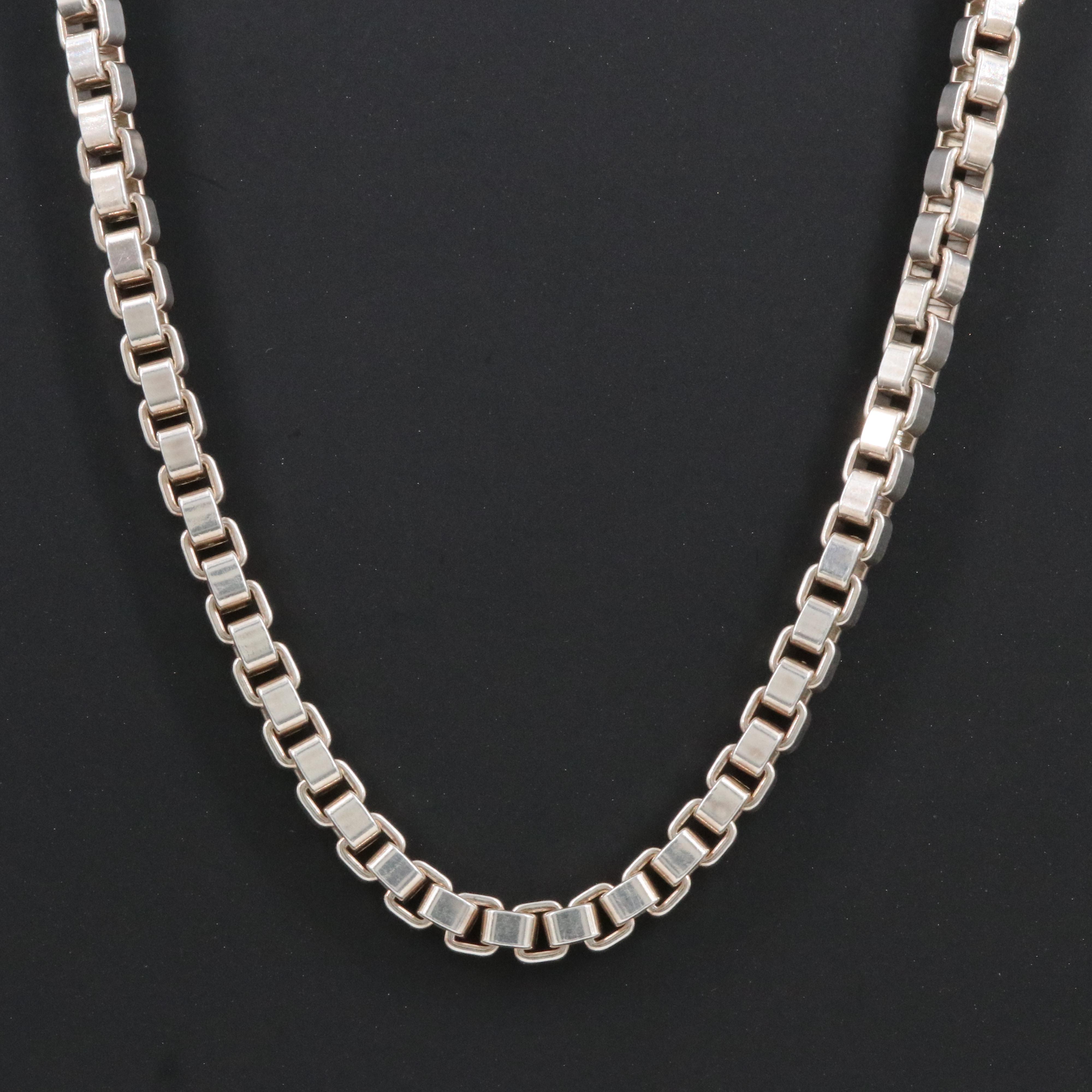 Tiffany & Co. Sterling Venetian Chain Necklace