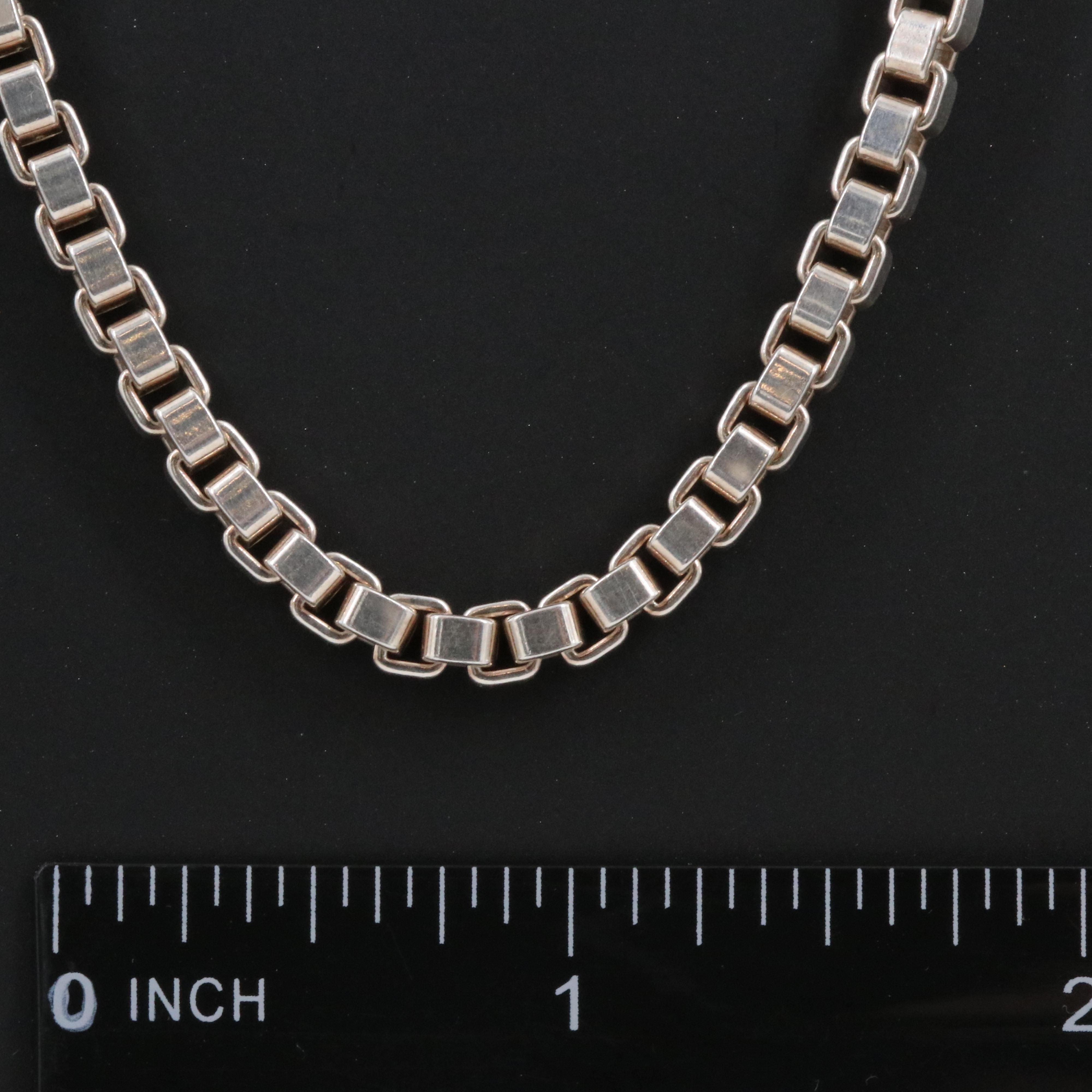 Tiffany & Co. Sterling Venetian Chain Necklace