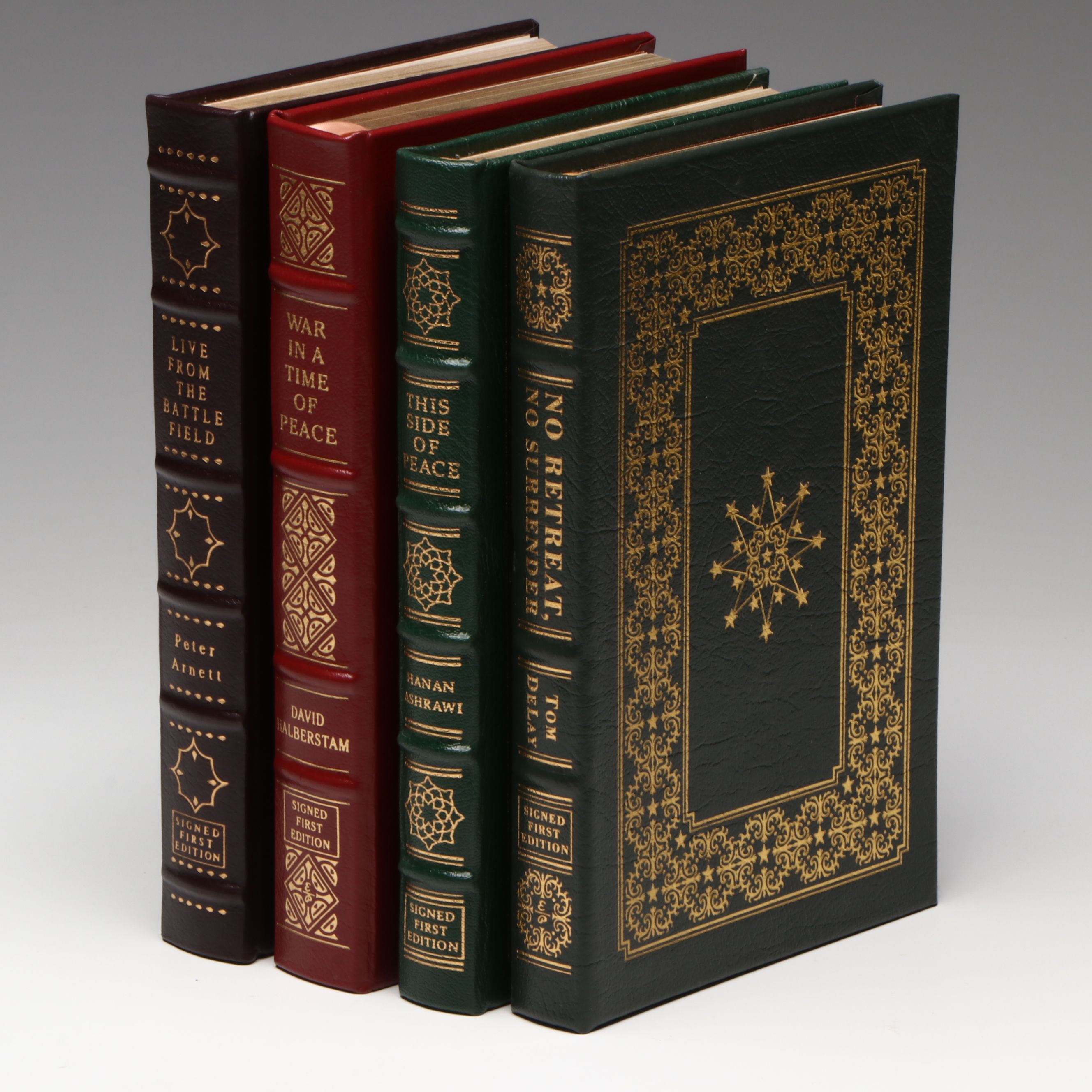 Signed First Edition "This Side of Peace" with More Signed First Edition Books