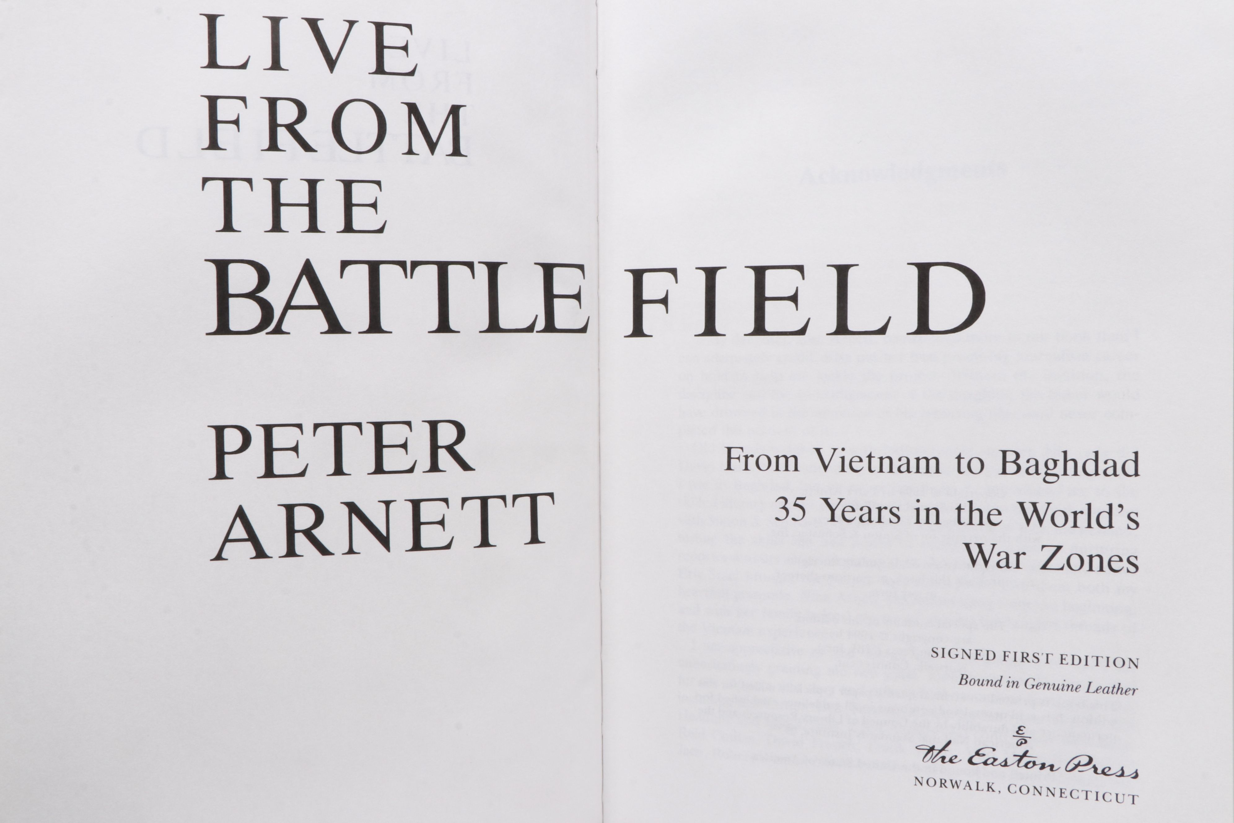 Signed First Edition "This Side of Peace" with More Signed First Edition Books