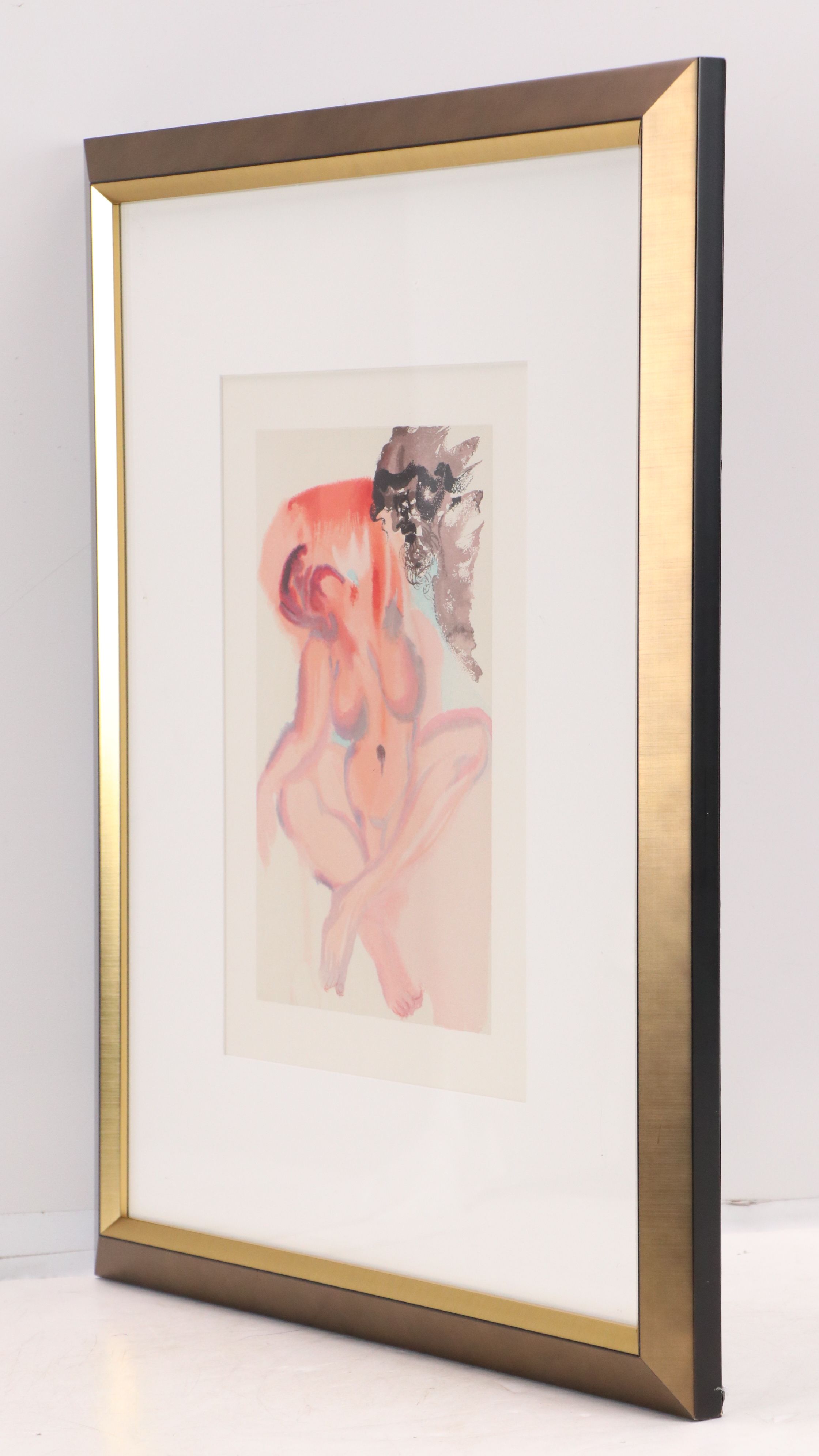 Salvador Dalí Wood Engraving "Les Negligants," 1960-1964