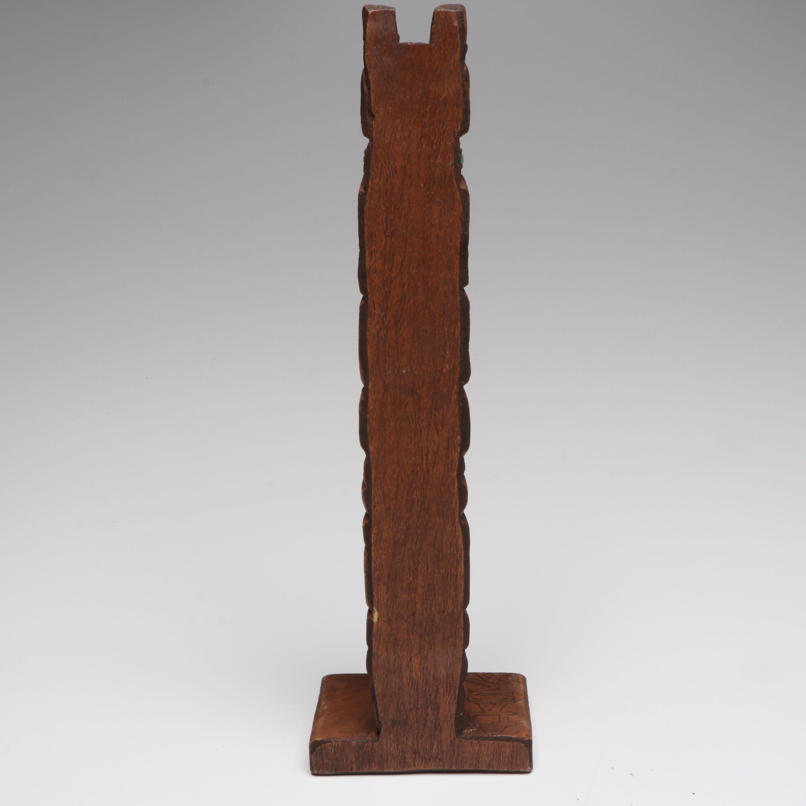 Pat Moore "Whale Song" Alaskan Carved Wood Totem and More