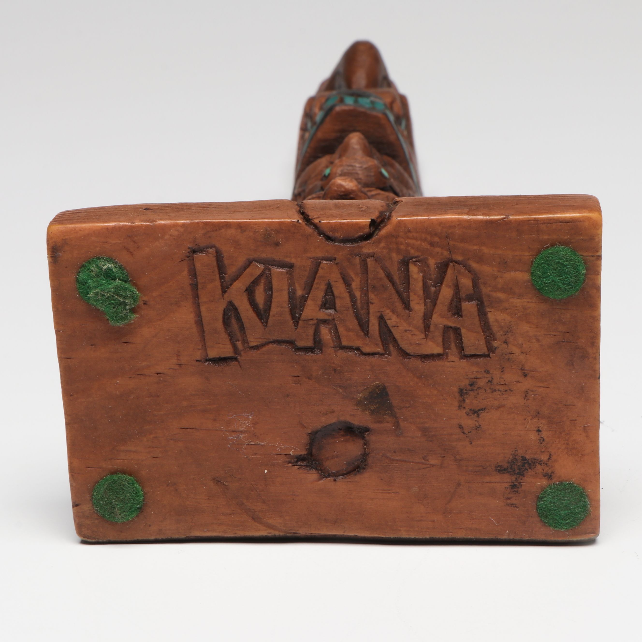 Pat Moore "Whale Song" Alaskan Carved Wood Totem and More