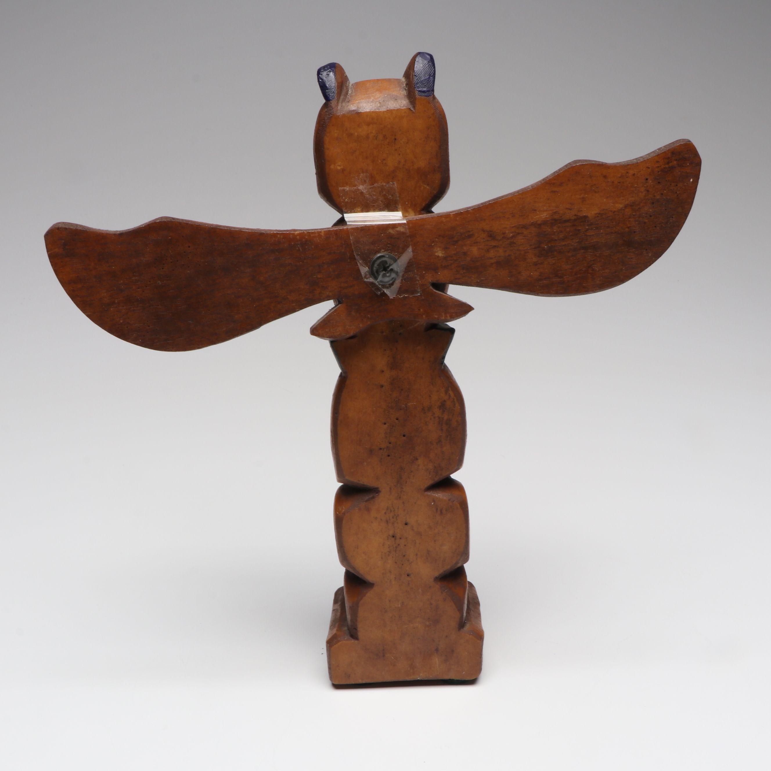 Pat Moore "Whale Song" Alaskan Carved Wood Totem and More