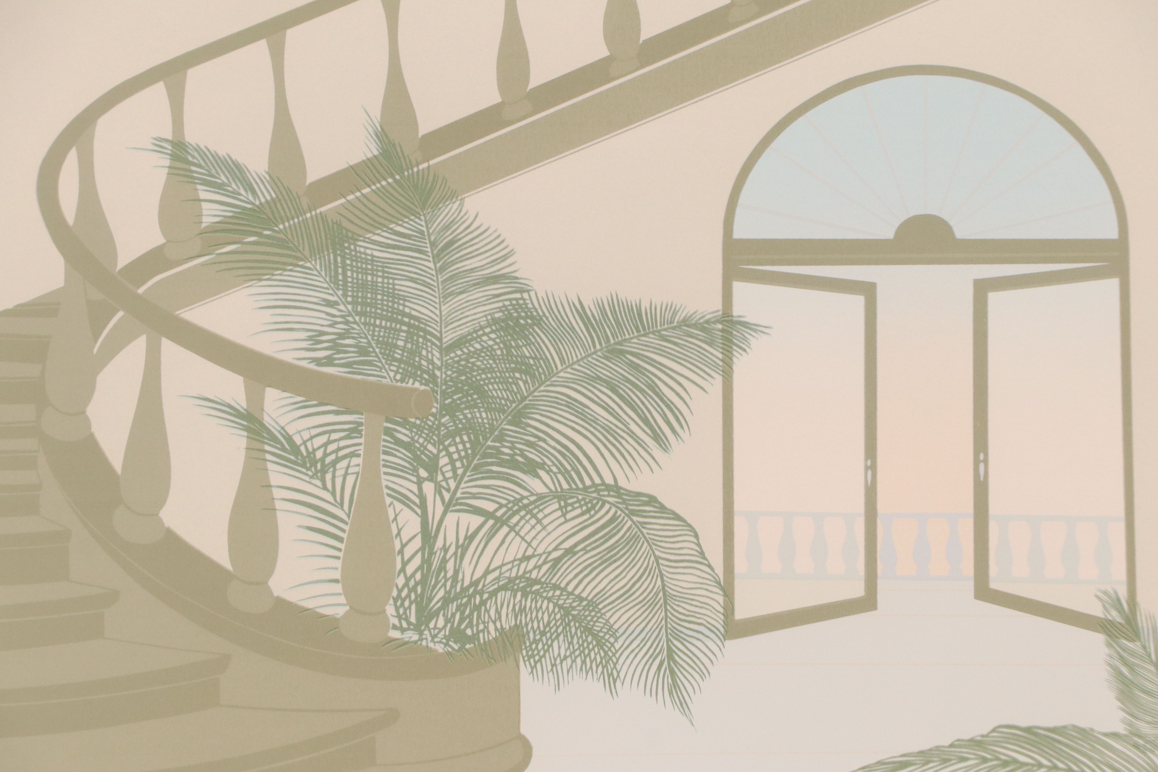 Modern Screenprint "Balaustrata," Late 20th Century