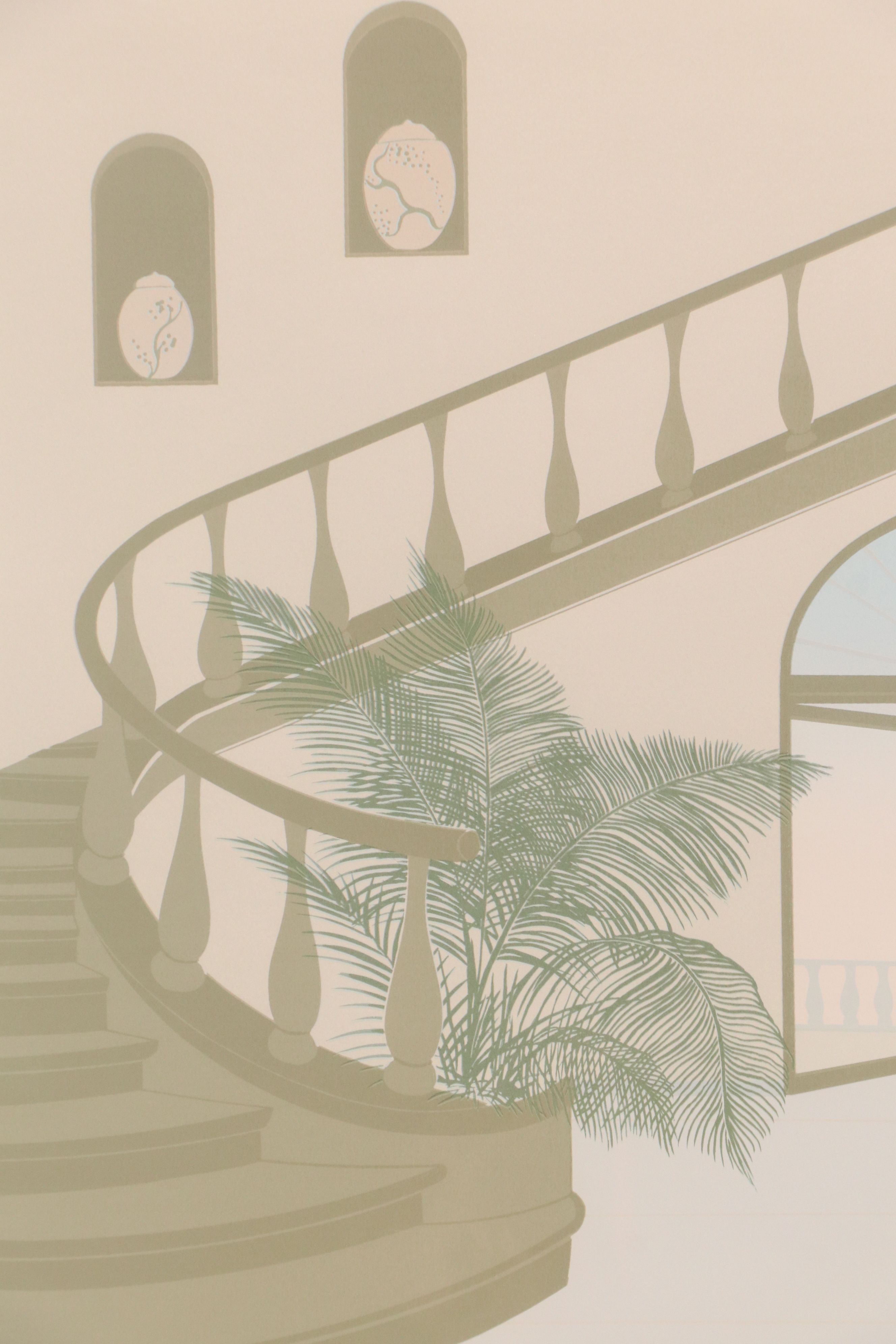 Modern Screenprint "Balaustrata," Late 20th Century