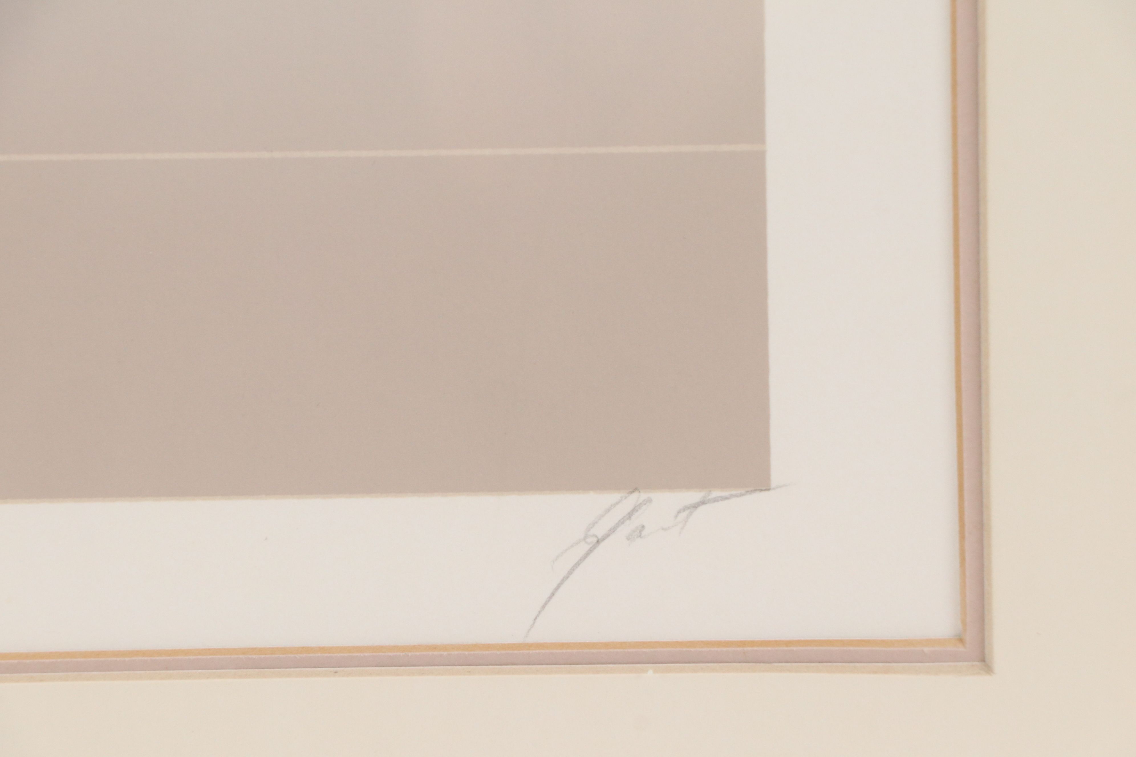 Modern Screenprint "Balaustrata," Late 20th Century