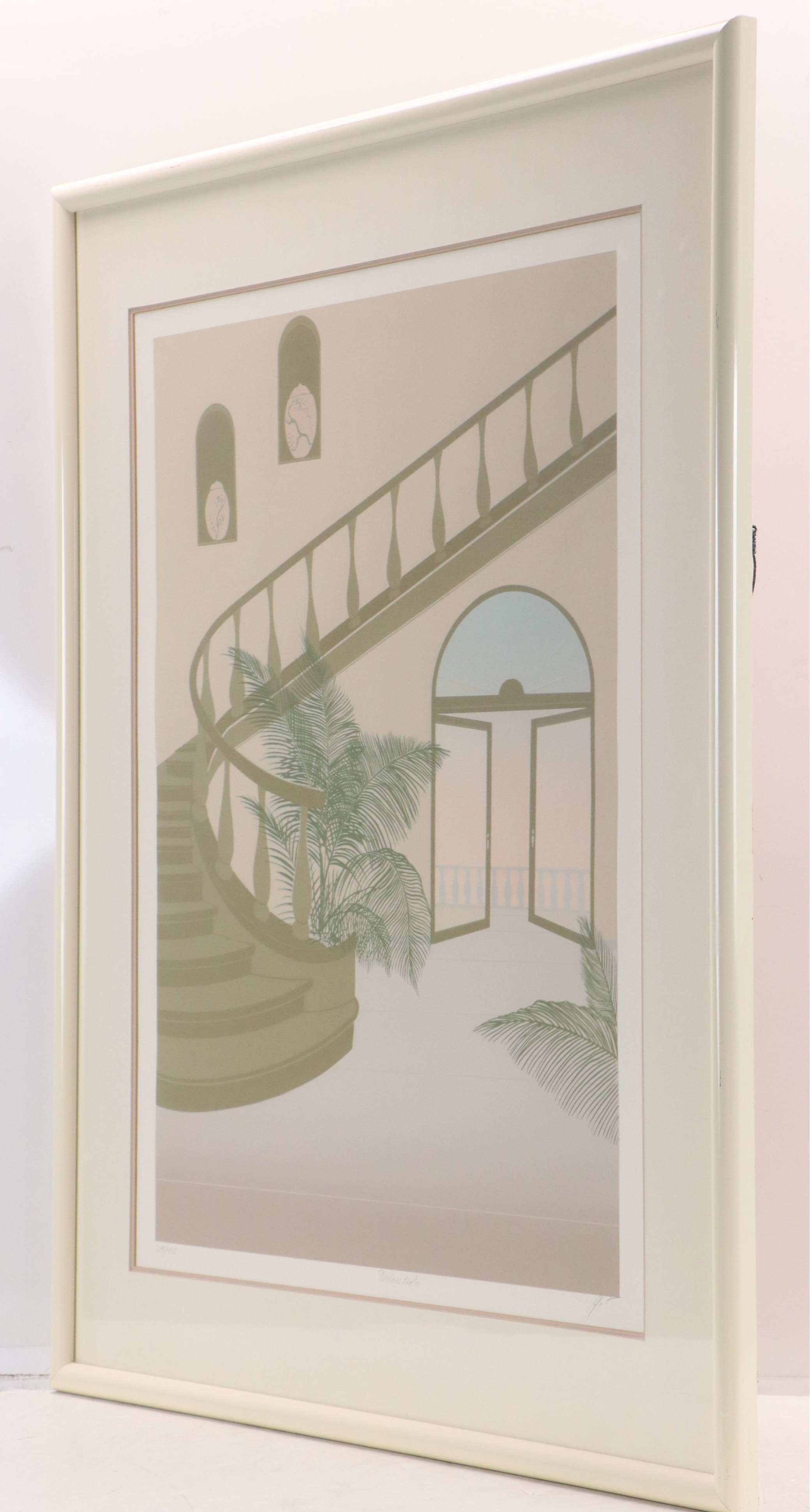 Modern Screenprint "Balaustrata," Late 20th Century